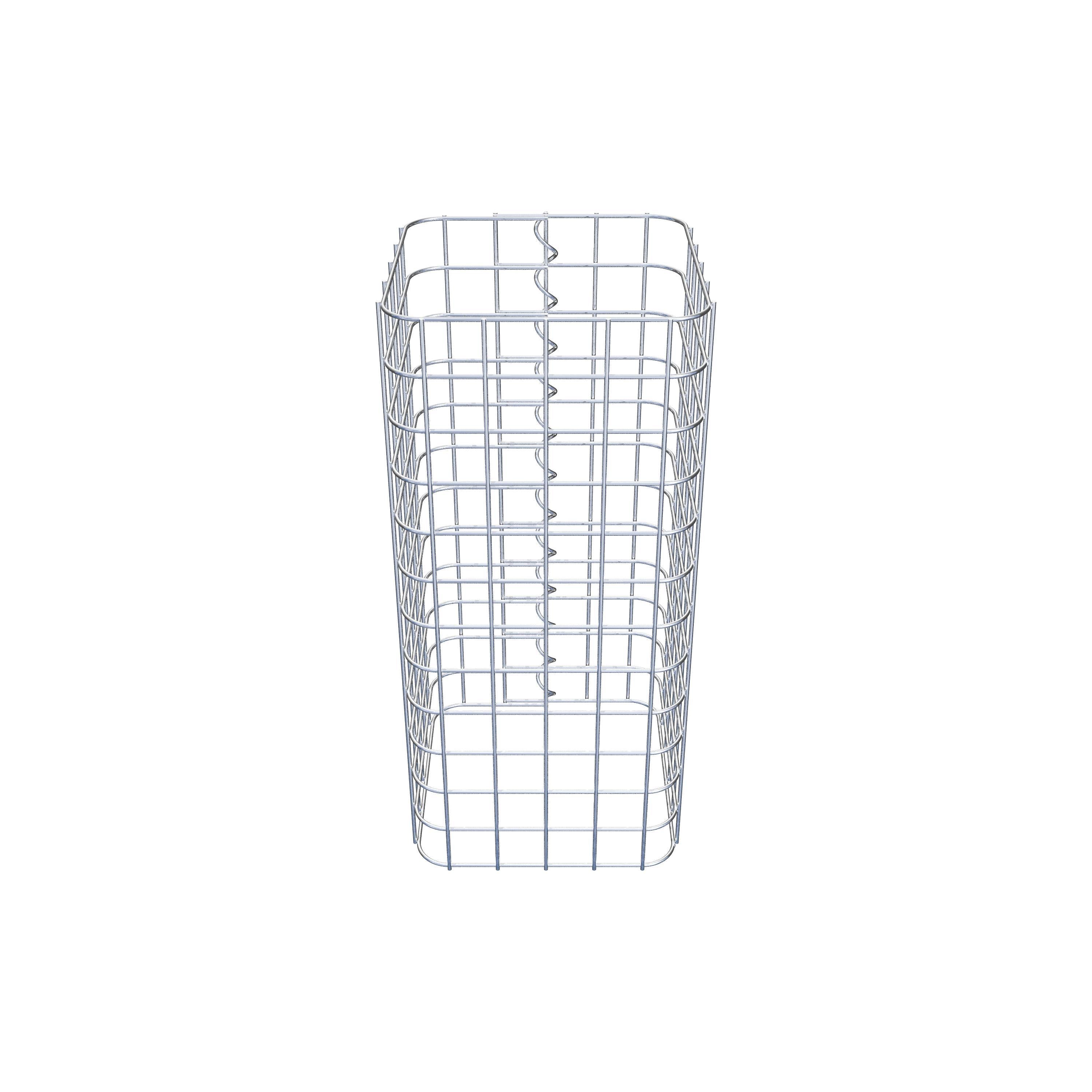 Gabion column 27 x 27 cm MW 5 x 5 cm square