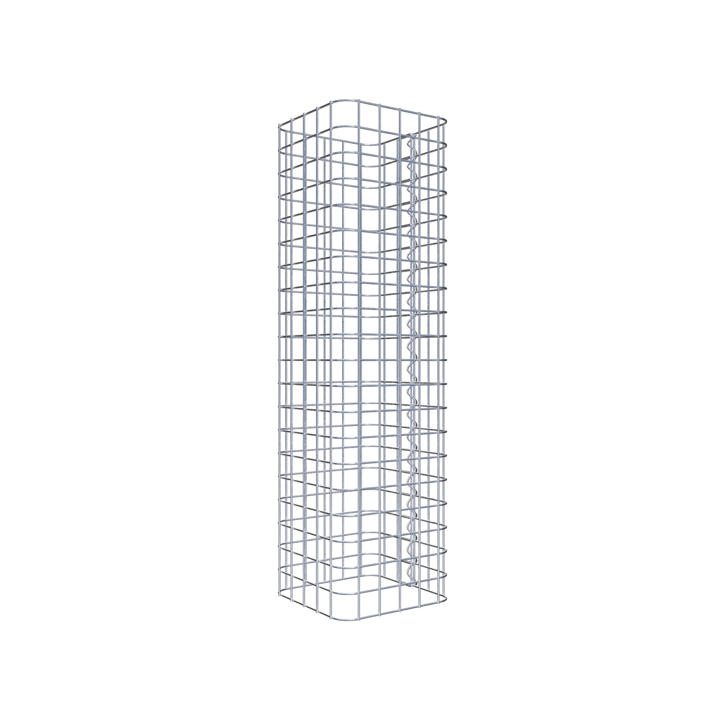 Gabion column 27 x 27 cm MW 5 x 5 cm square