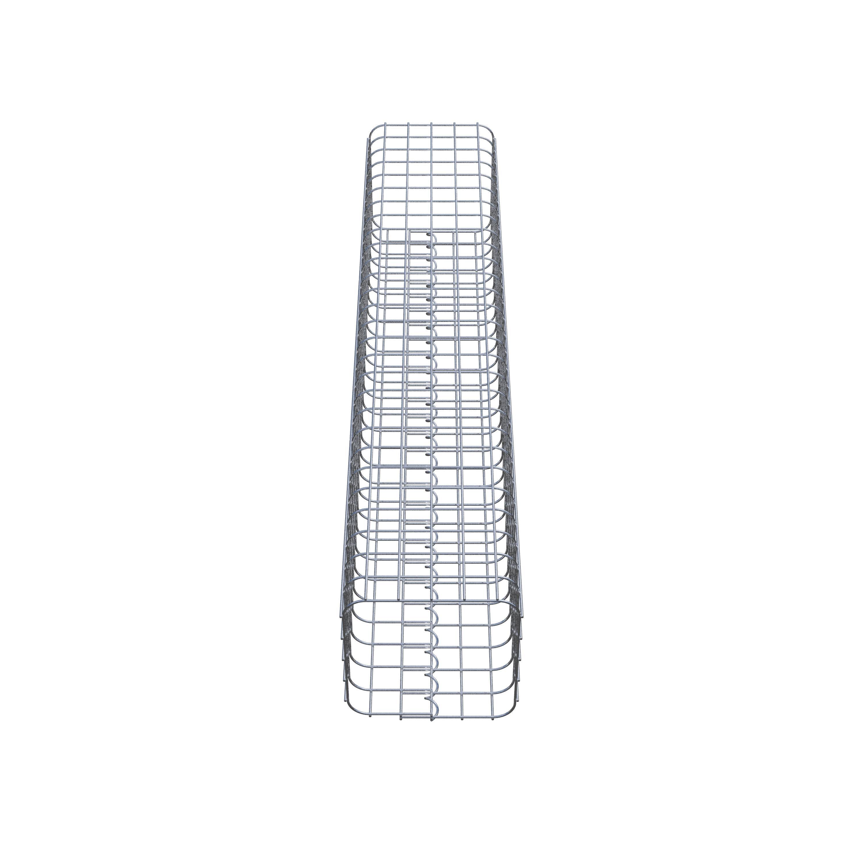 Gabion column 27 x 27 cm MW 5 x 5 cm square