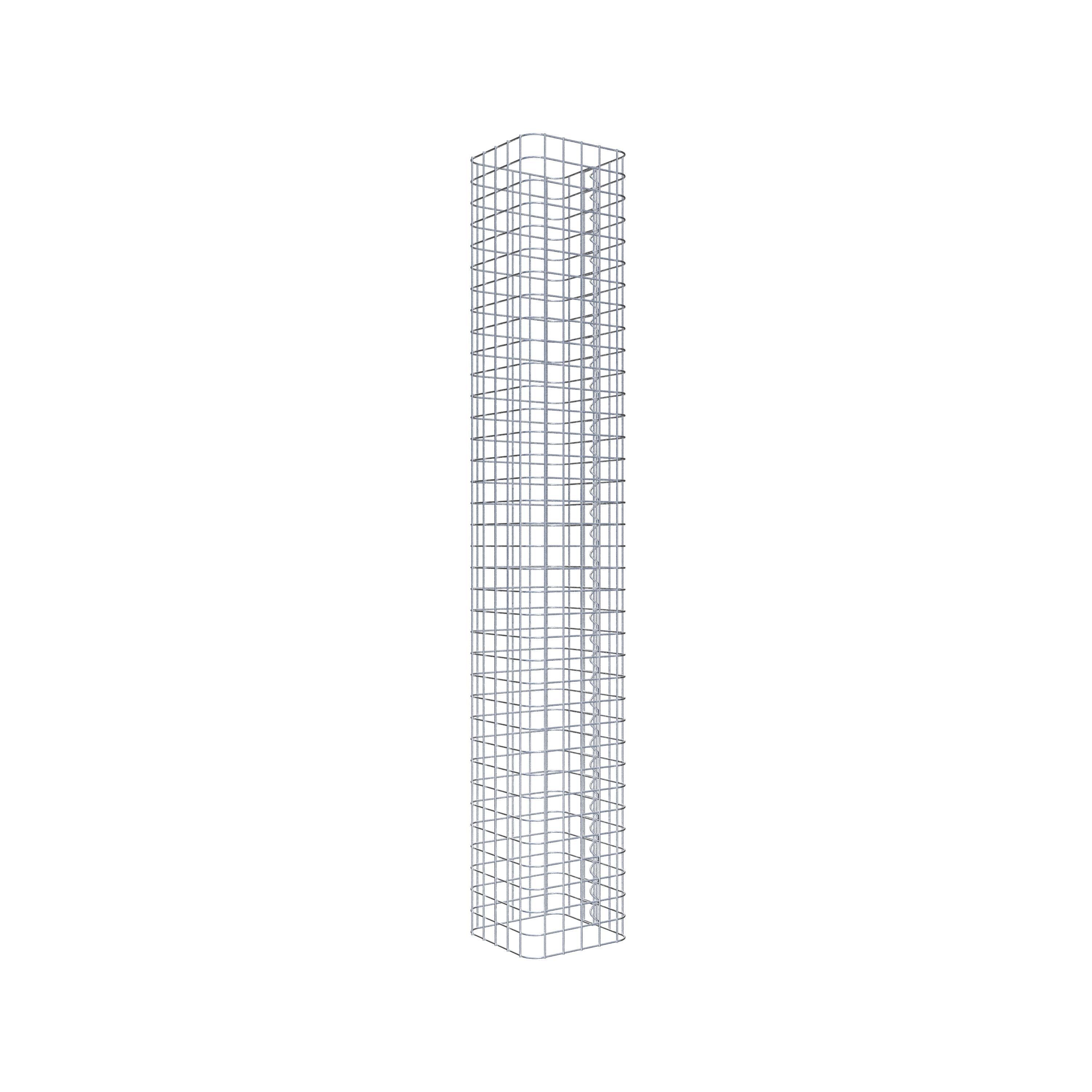 Gabion column 27 x 27 cm MW 5 x 5 cm square