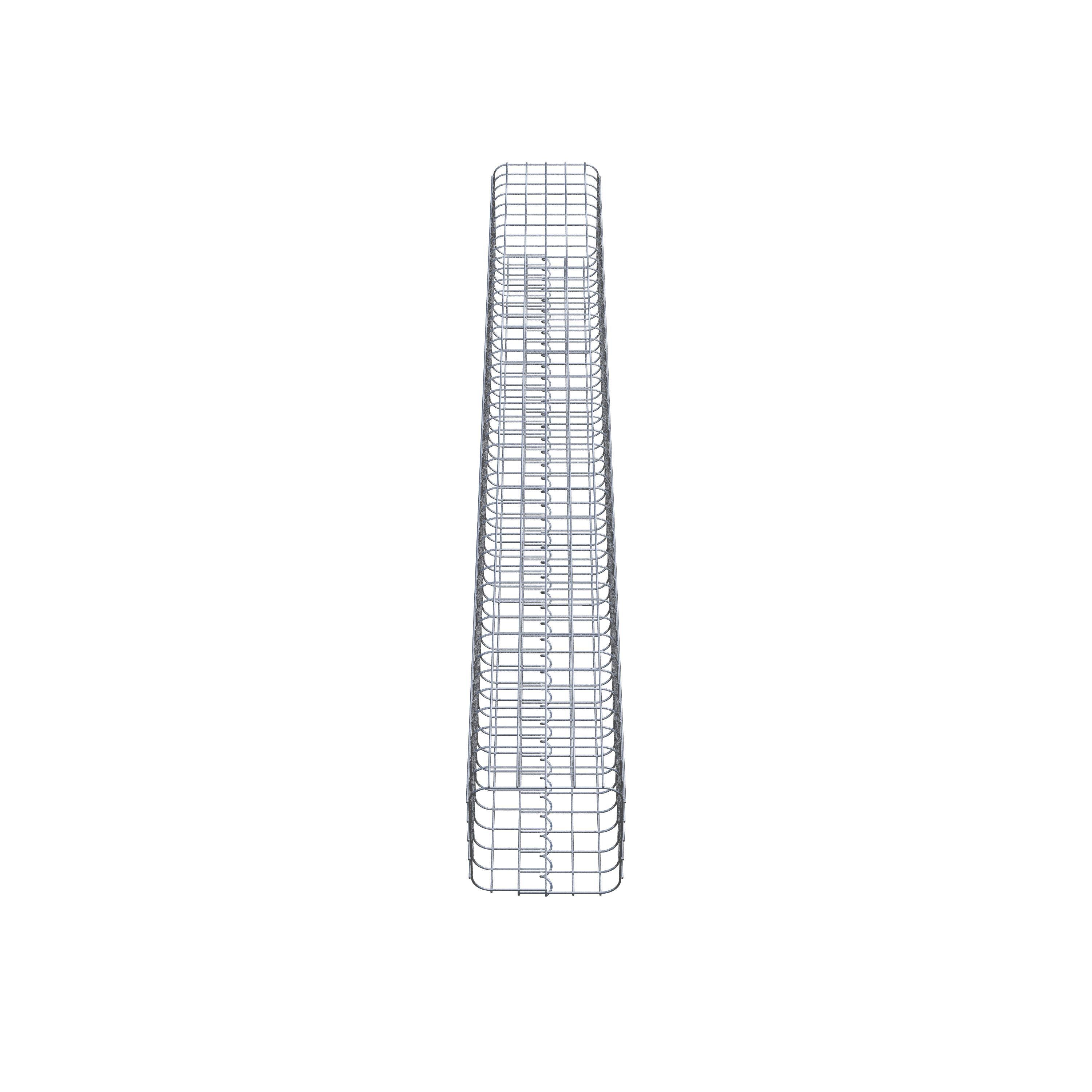 Gabion column 27 x 27 cm MW 5 x 5 cm square