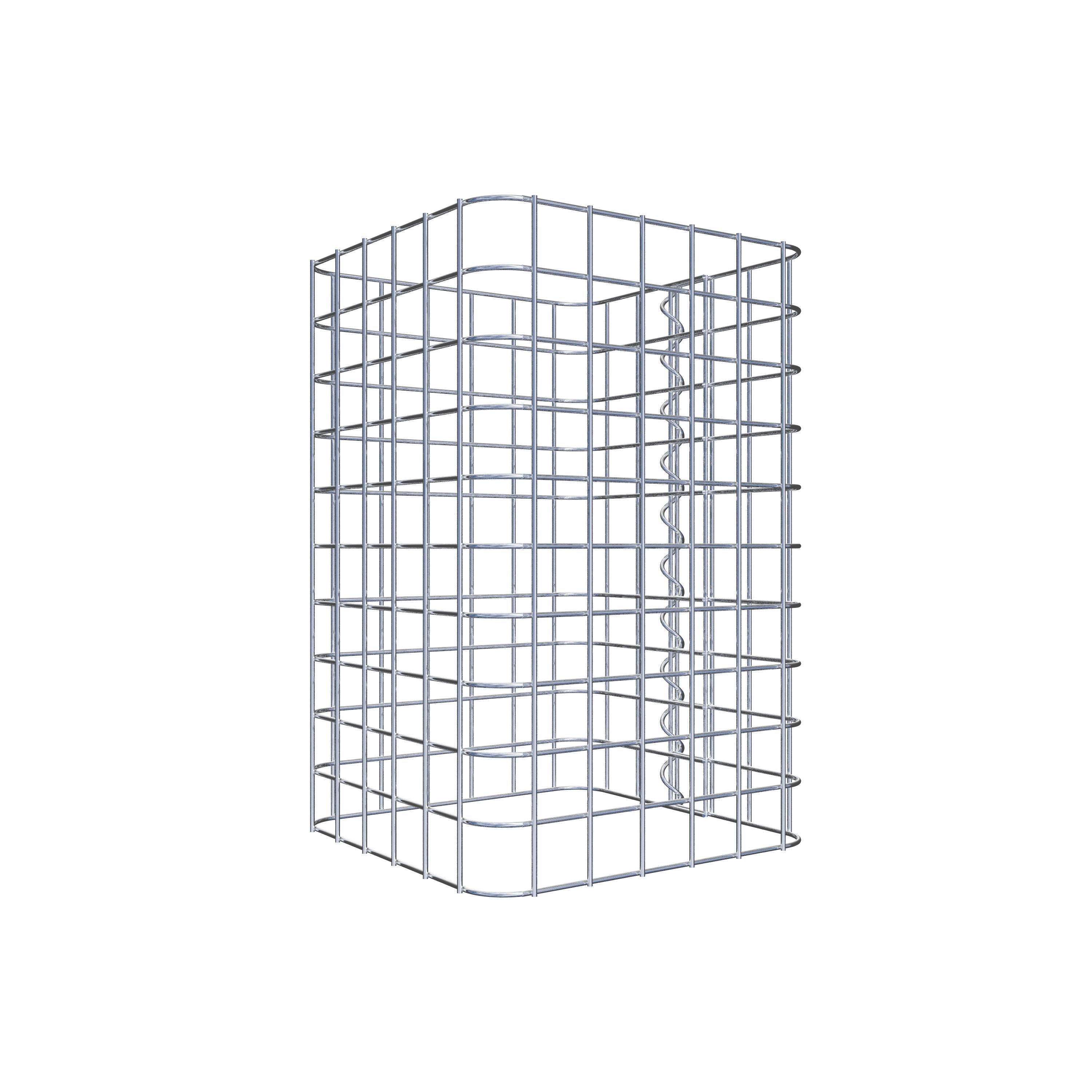 Gabion column 32 x 32 cm MW 5 x 5 cm square