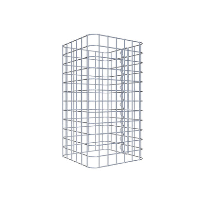 Colonne de gabion 32 x 32 cm MW 5 x 5 cm carré