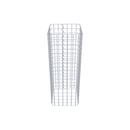 Colonne de gabion 32 x 32 cm MW 5 x 5 cm carré