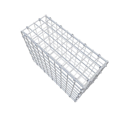 Gabion 50 cm x 40 cm x 20 cm (L x H x D), mesh size 5 x 5 cm, spiral ring