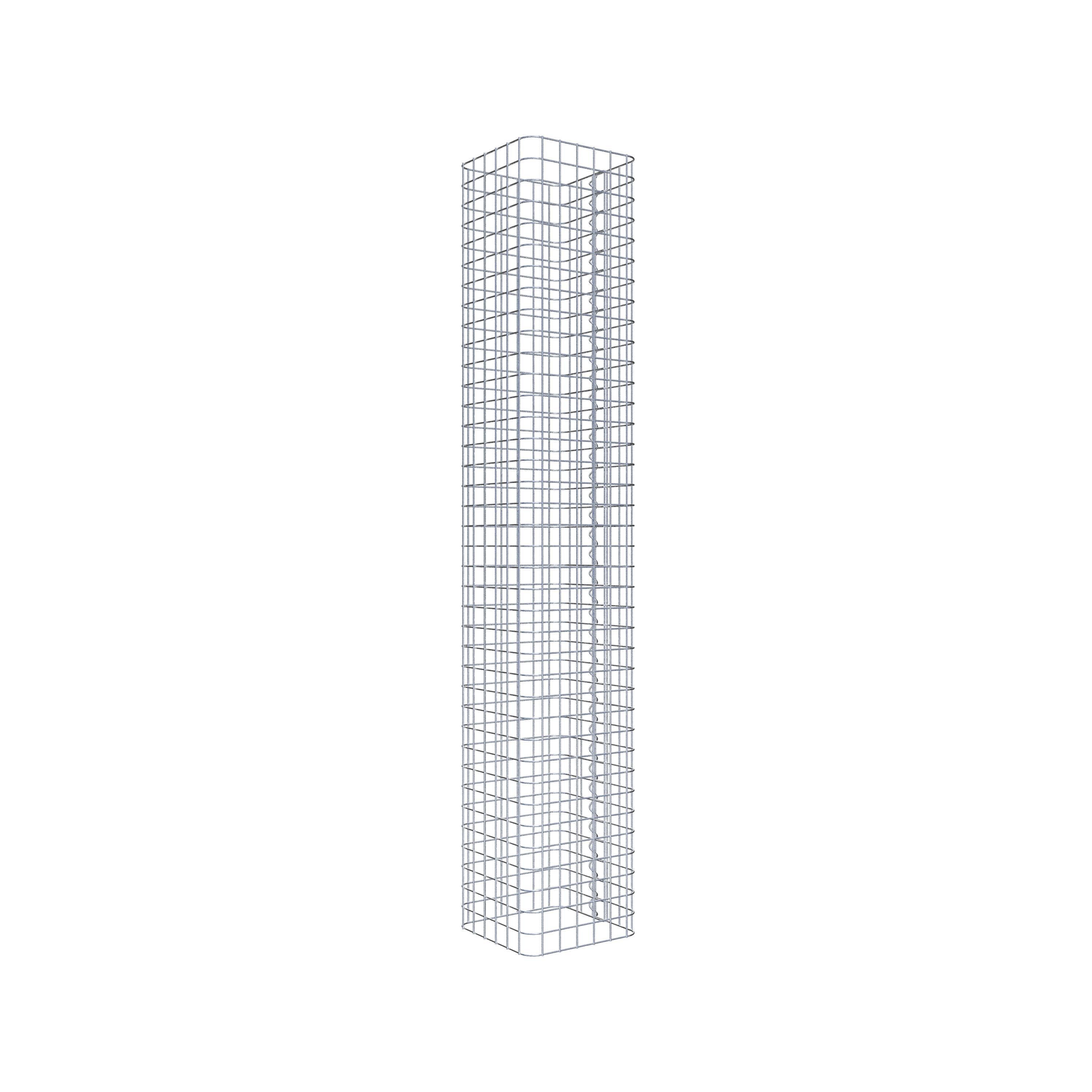 Gabion column 32 x 32 cm MW 5 x 5 cm square