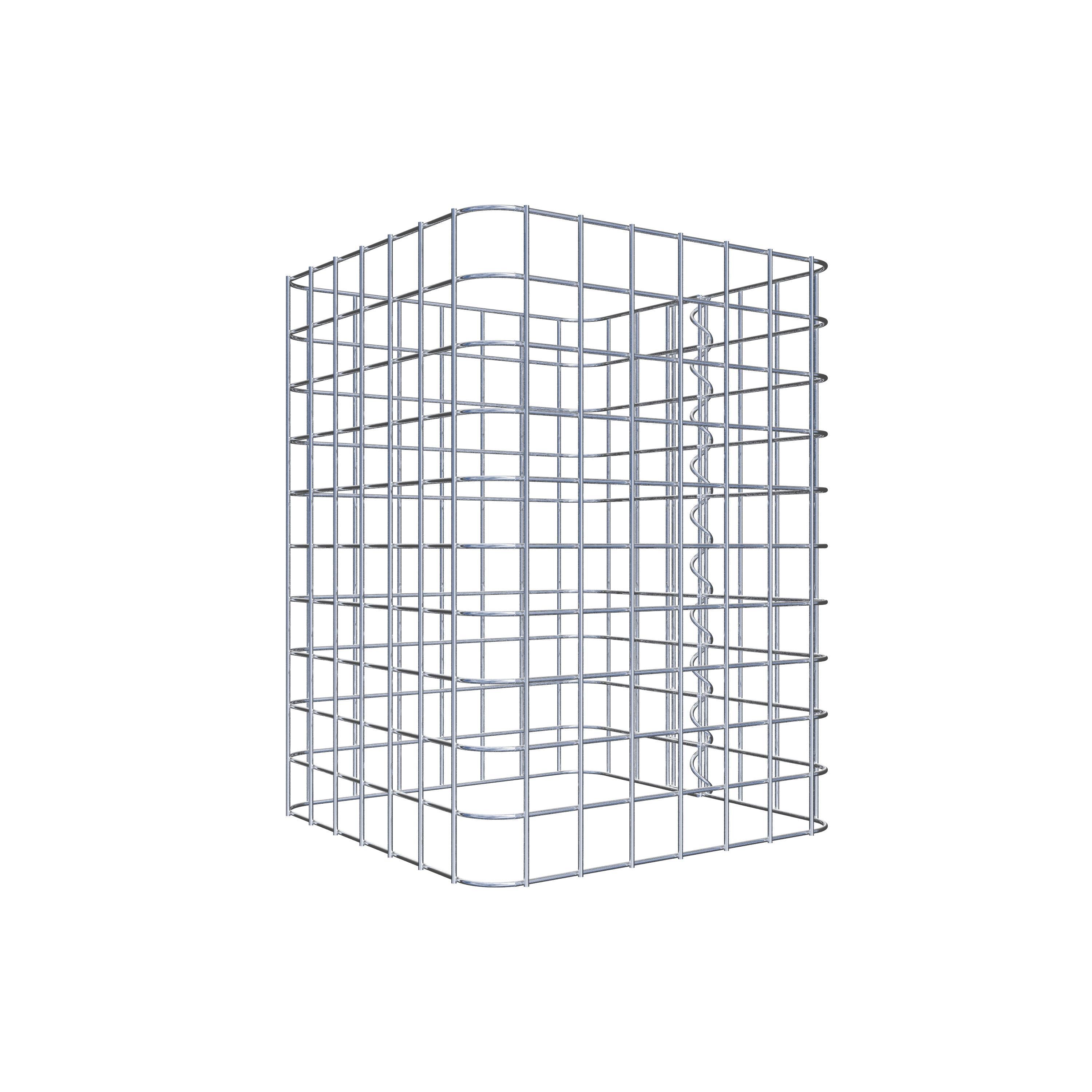 Gabion column 37 x 37 cm MW 5 x 5 cm square