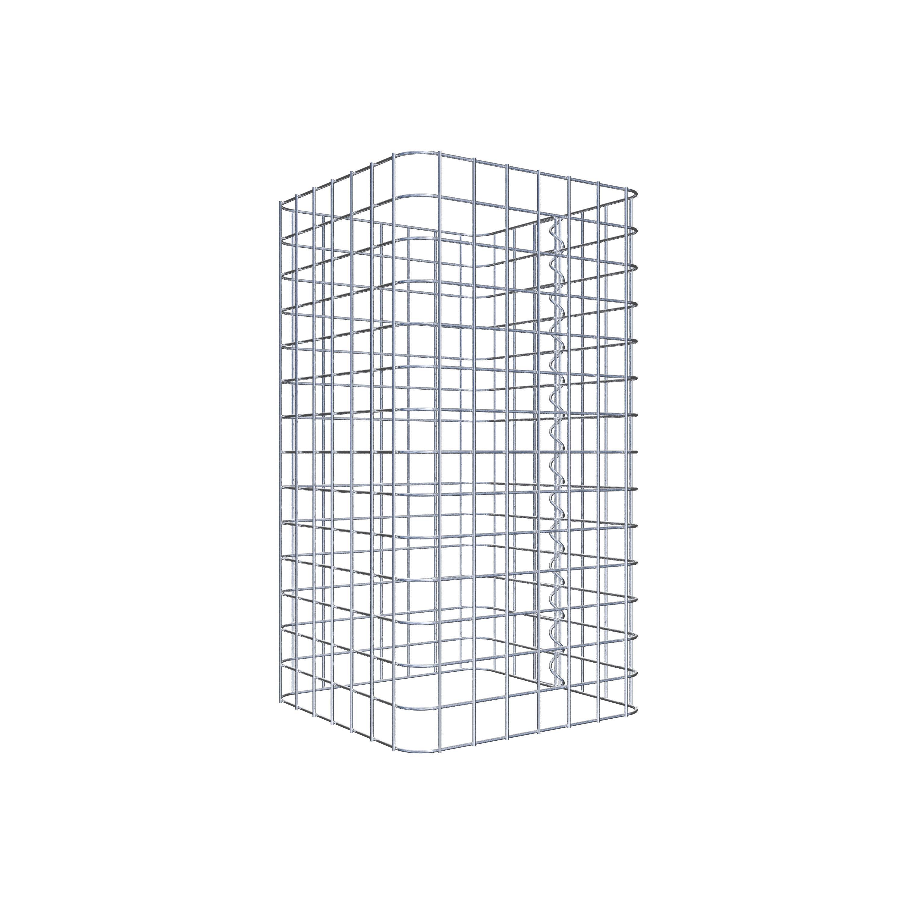 Gabion column 37 x 37 cm MW 5 x 5 cm square