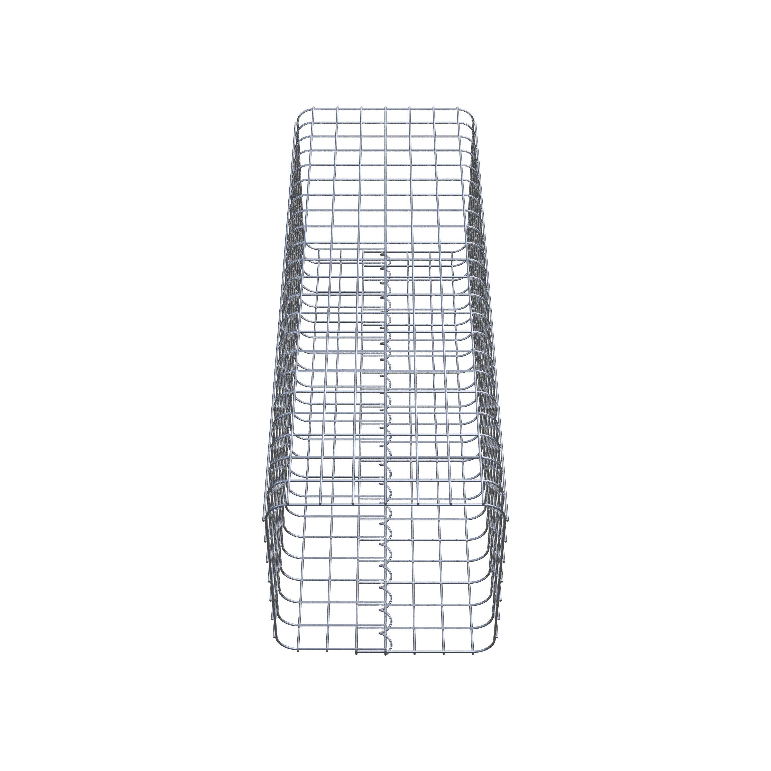 Gabion column 37 x 37 cm MW 5 x 5 cm square