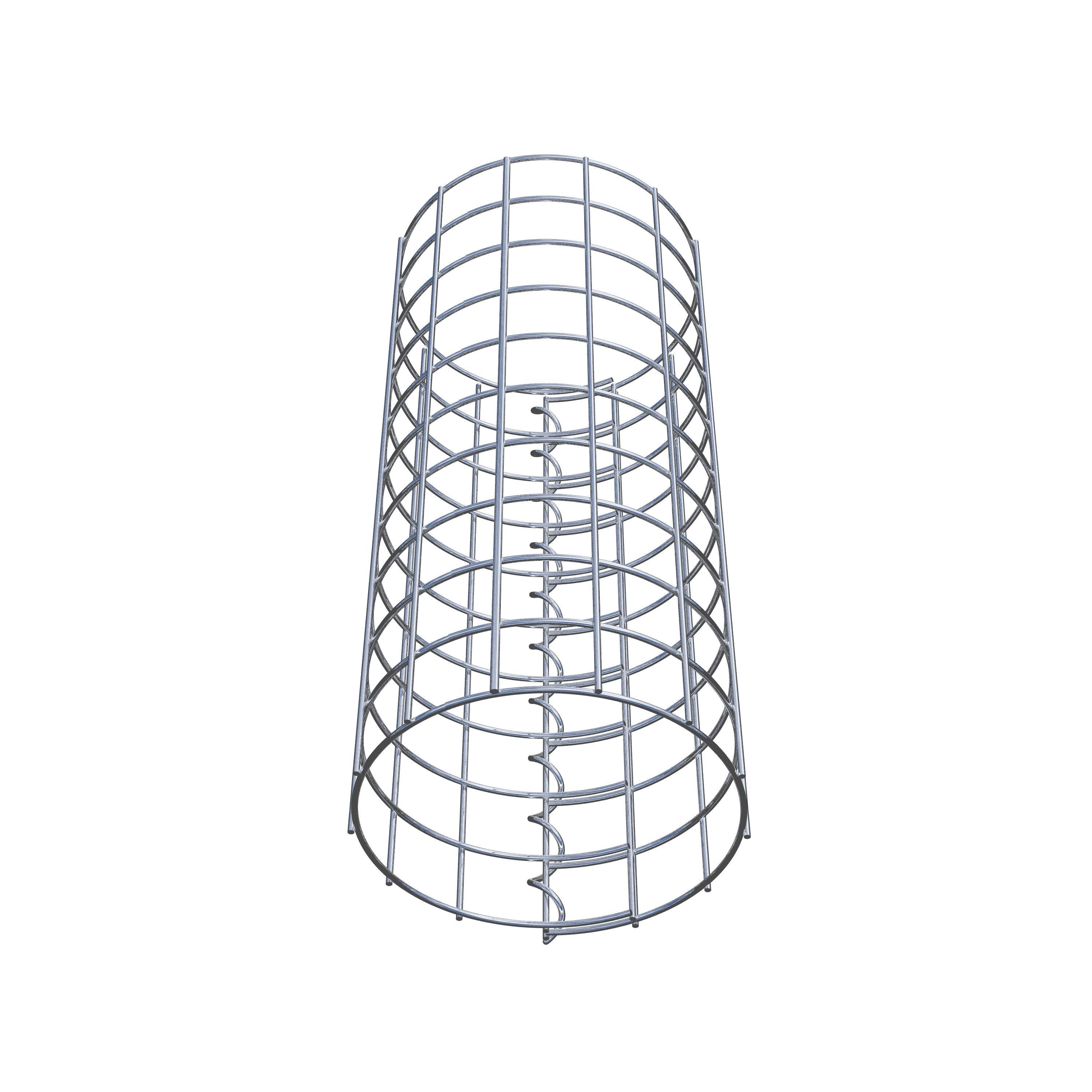 Colonna di gabbioni diametro 22 cm MW 5 x 5 cm rotonda