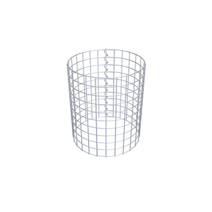 Colonne de gabion diamètre 42 cm MW 5 x 5 cm rond