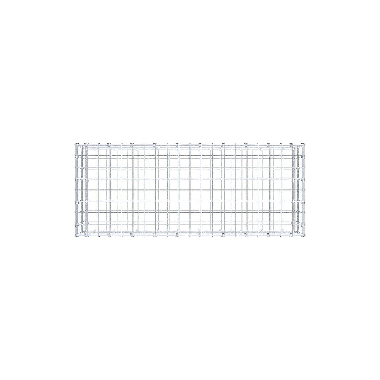 Gabbione 100 cm x 30 cm x 40 cm (L x H x P), maglia 5 x 5 cm, anello a spirale