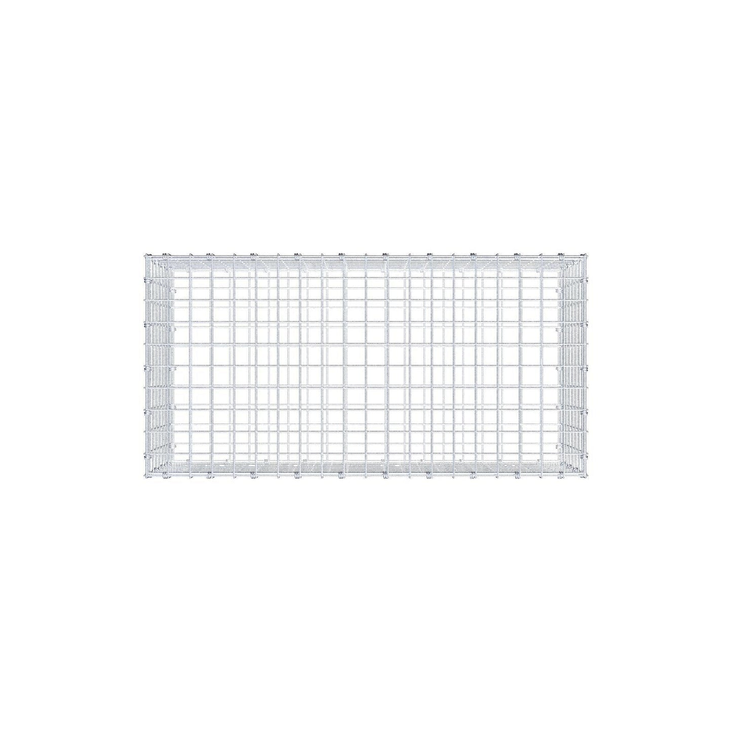 Gabion 100 cm x 40 cm x 50 cm (L x H x D), mesh size 5 x 5 cm, spiral ring