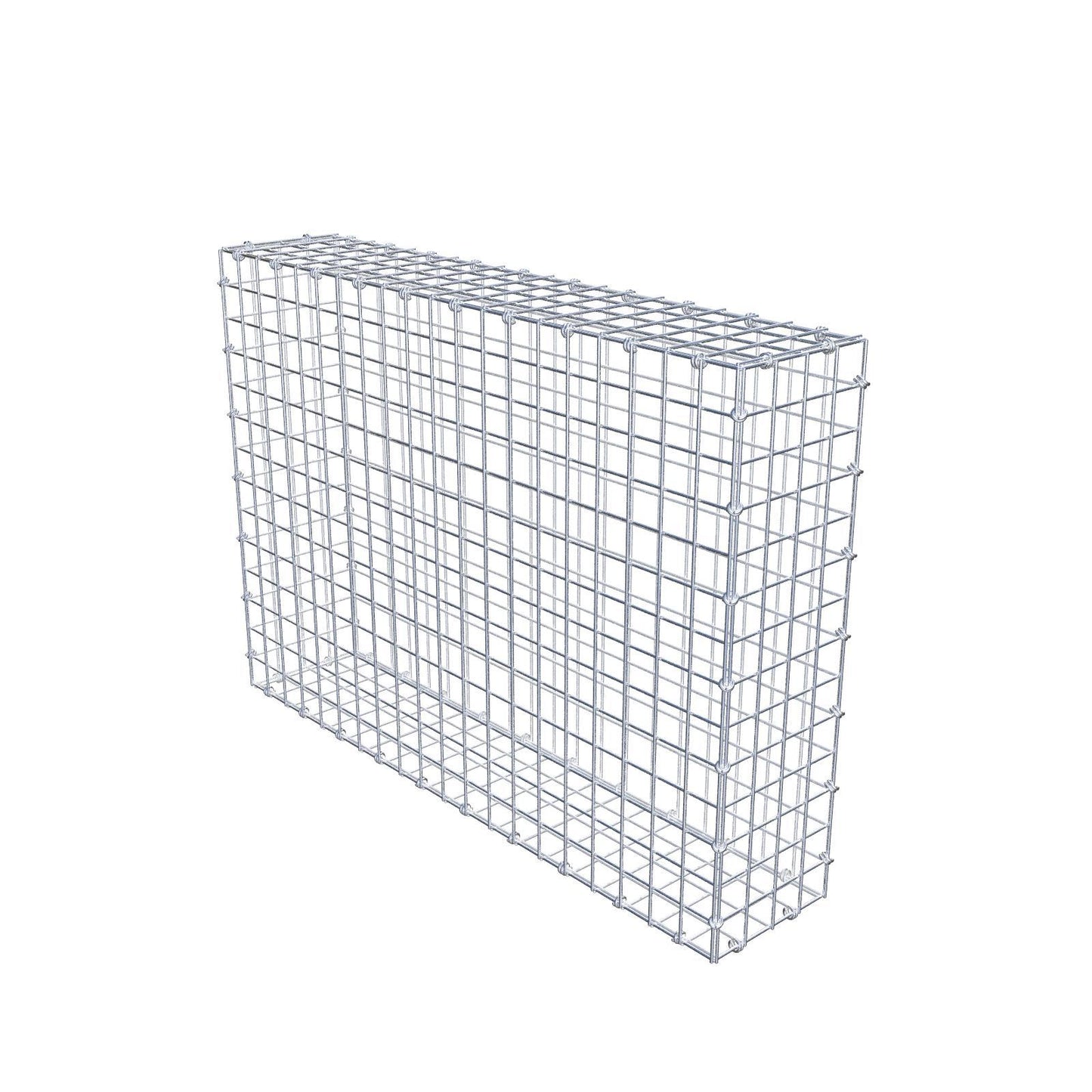 Gabion 100 cm x 70 cm x 20 cm (L x H x D), mesh size 5 x 5 cm, spiral ring