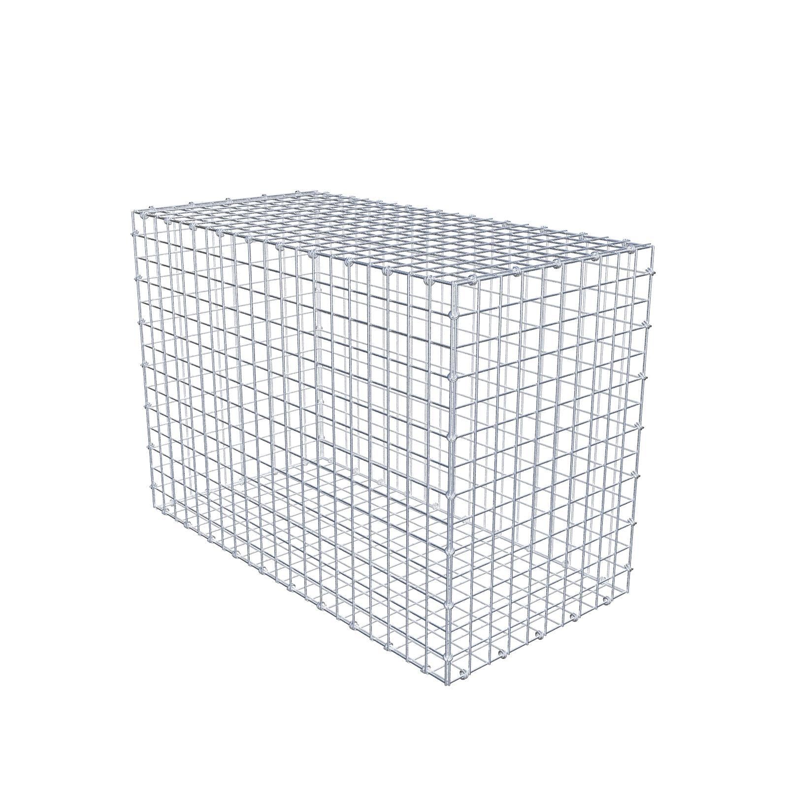 Gabion 100 cm x 70 cm x 50 cm (L x H x D), mesh size 5 x 5 cm, spiral ring
