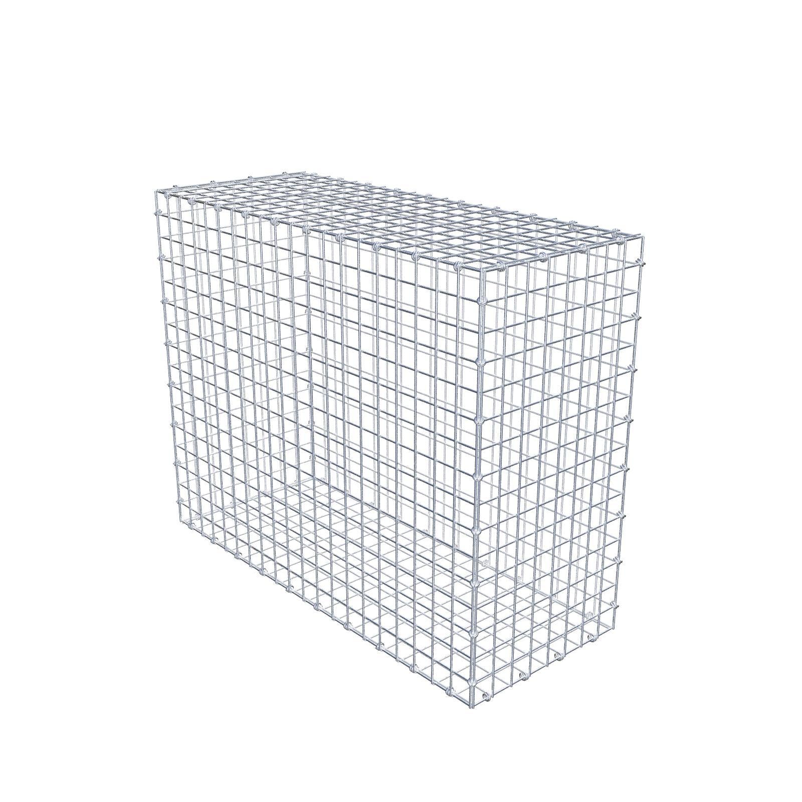 Gabion 100 cm x 80 cm x 40 cm (L x H x D), mesh size 5 x 5 cm, spiral ring