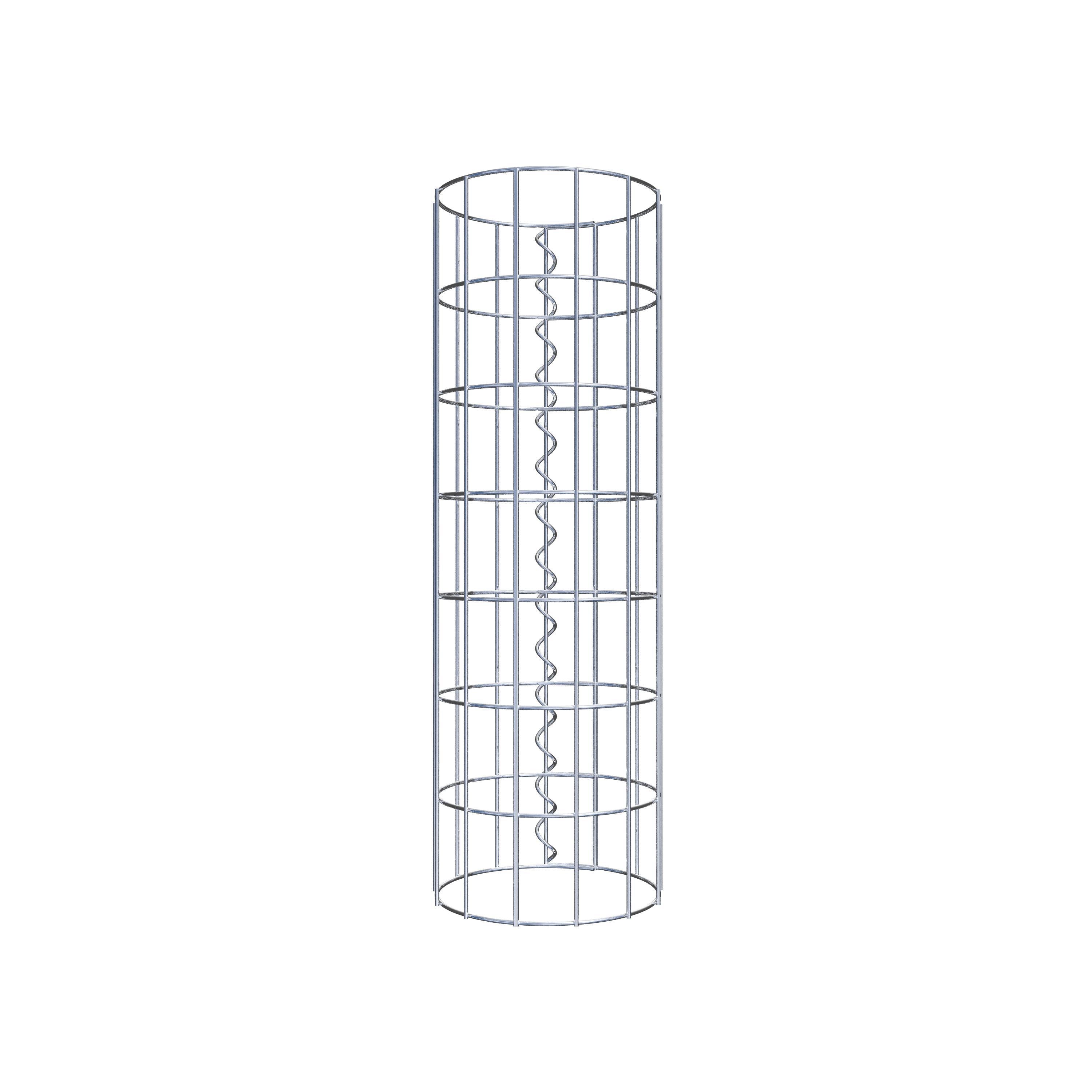 Gabion column diameter 22 cm, MW 5 x 10 cm round