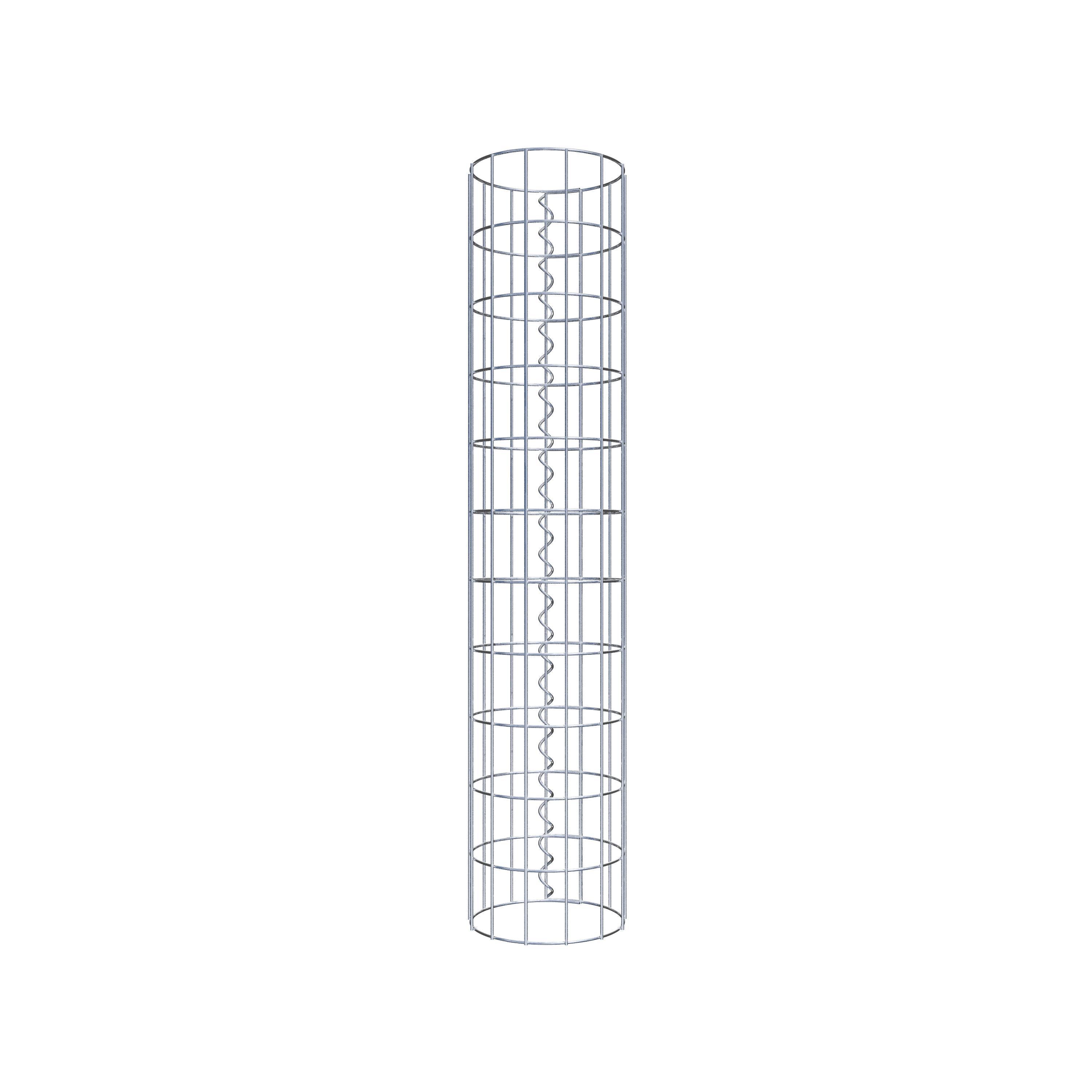 Gabionsøjle diameter 22 cm, MW 5 x 10 cm rund