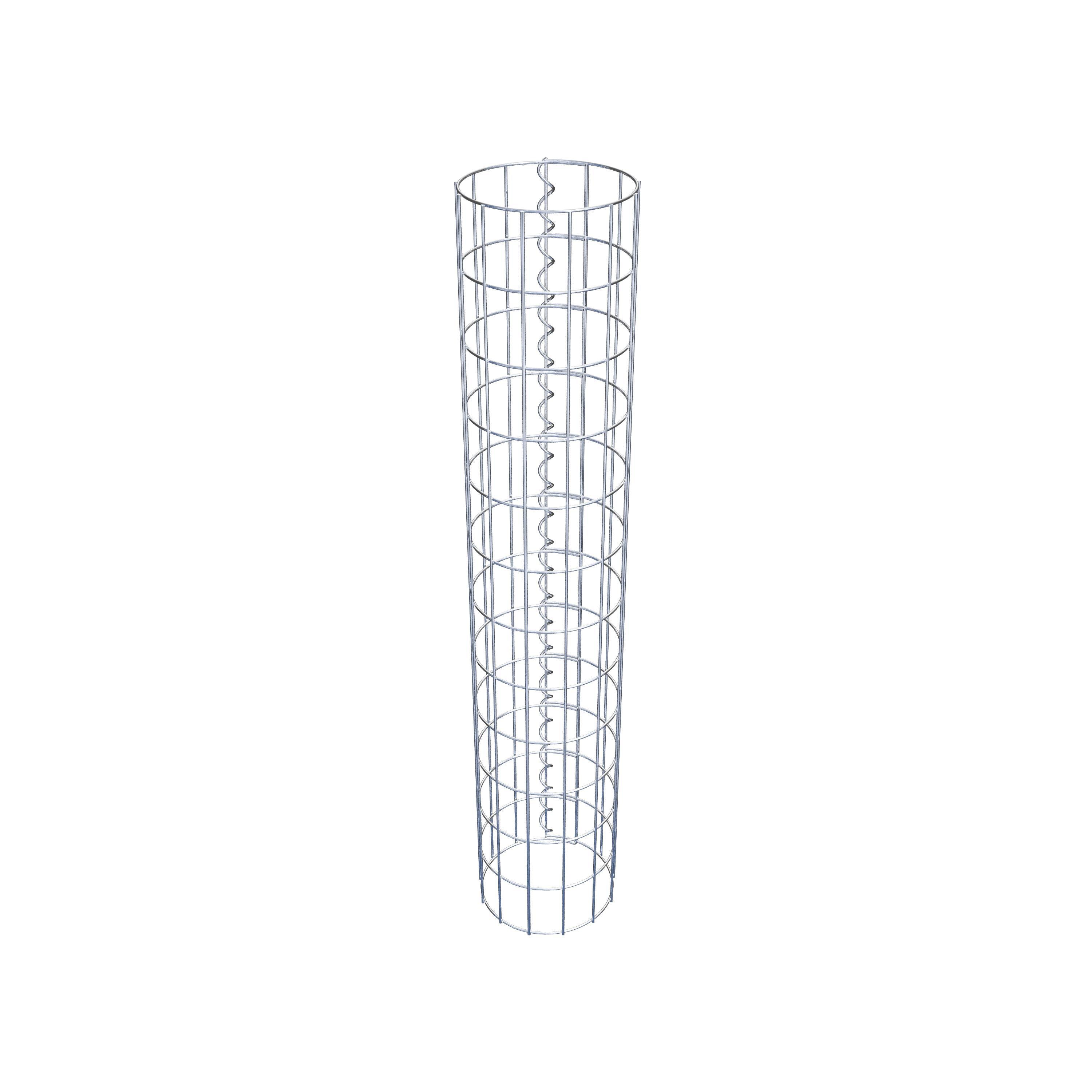 Gabion column diameter 22 cm, MW 5 x 10 cm round