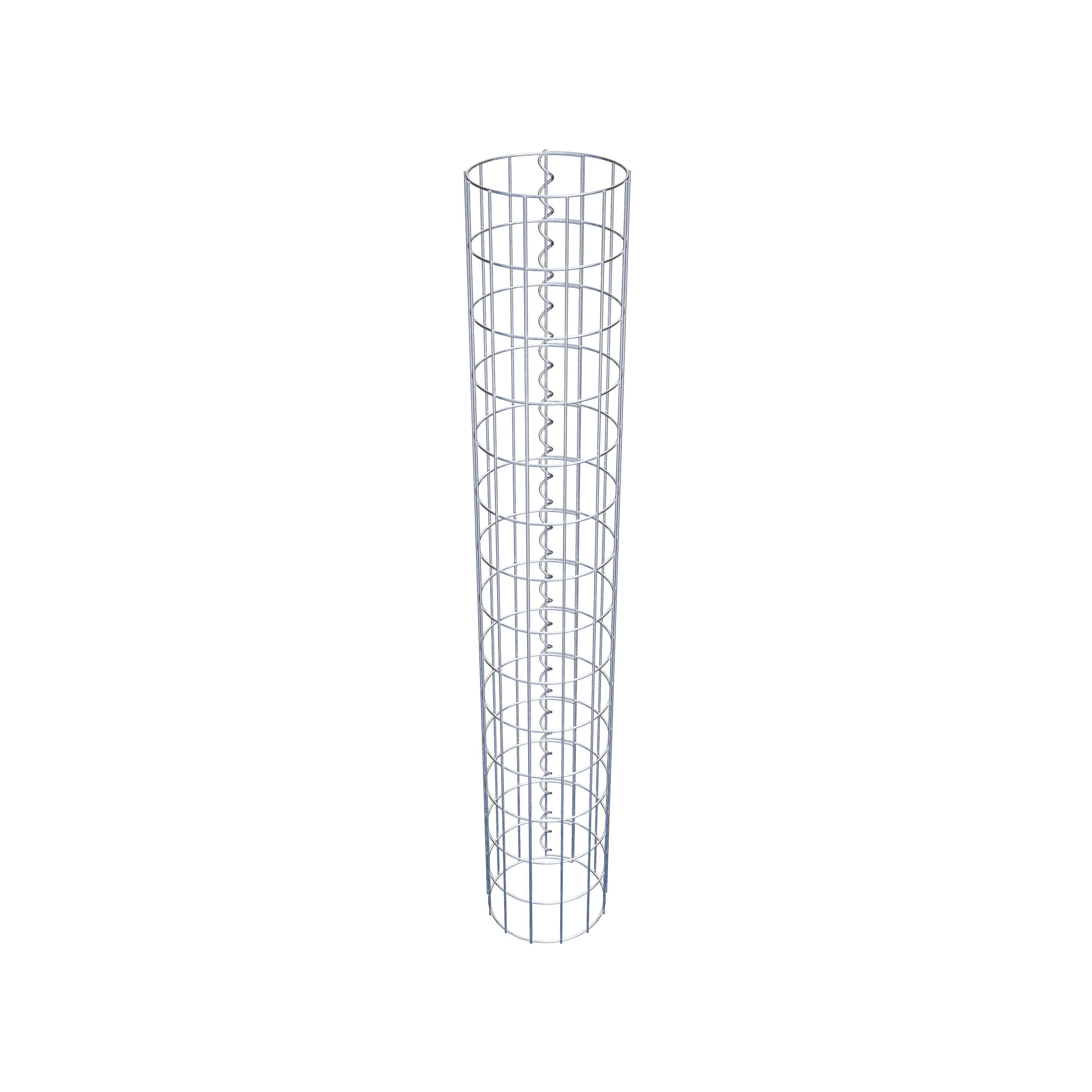 Gabion column diameter 22 cm, MW 5 x 10 cm round