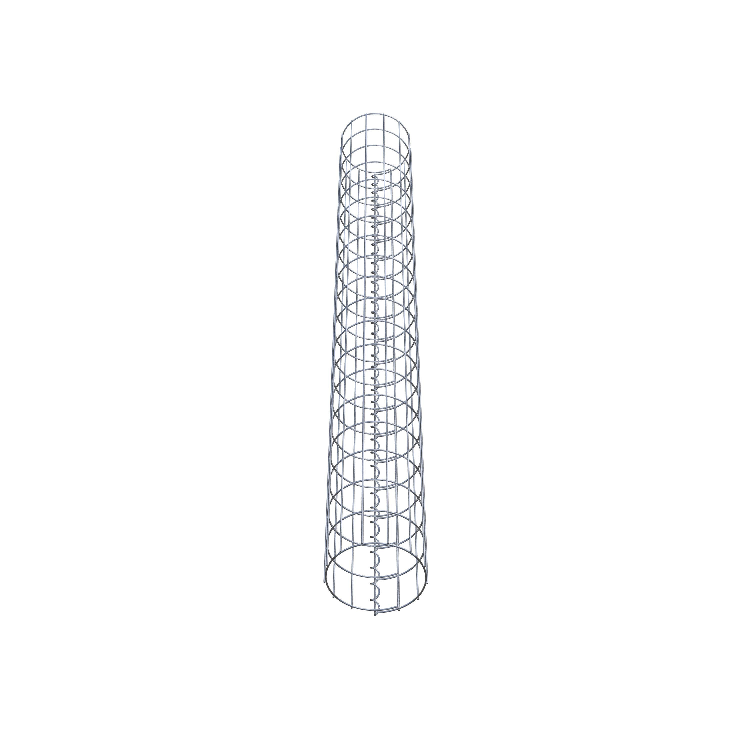 Gabion column diameter 22 cm, MW 5 x 10 cm round