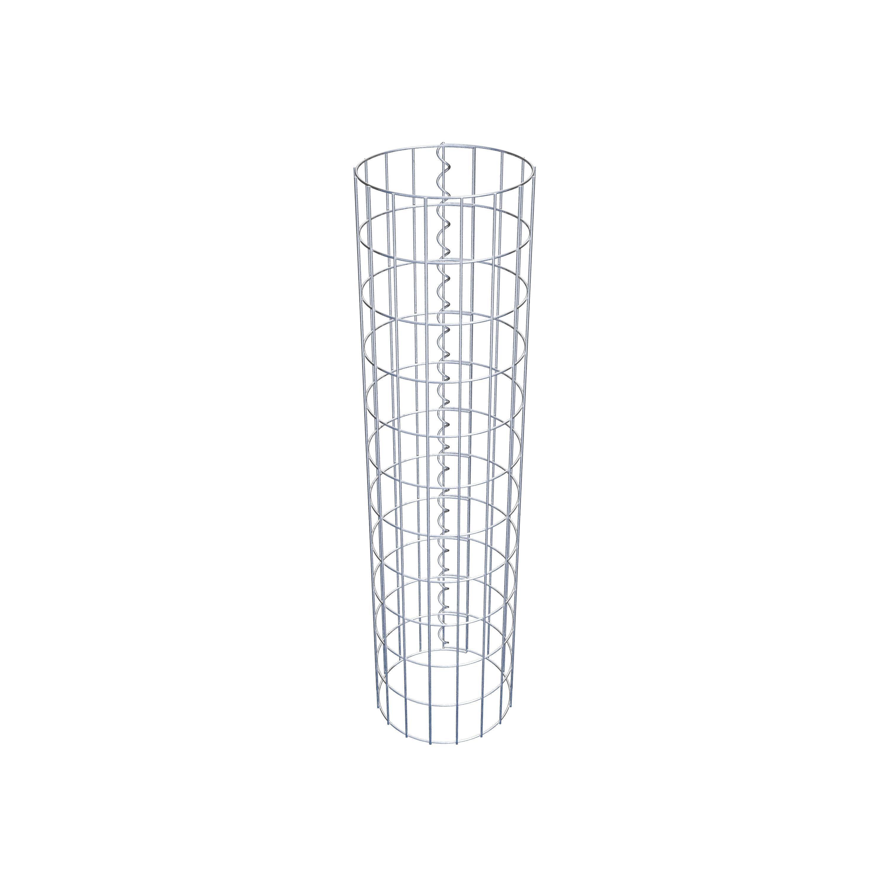 Gabionensäule Durchmesser 27 cm, MW 5 x 10 cm rund