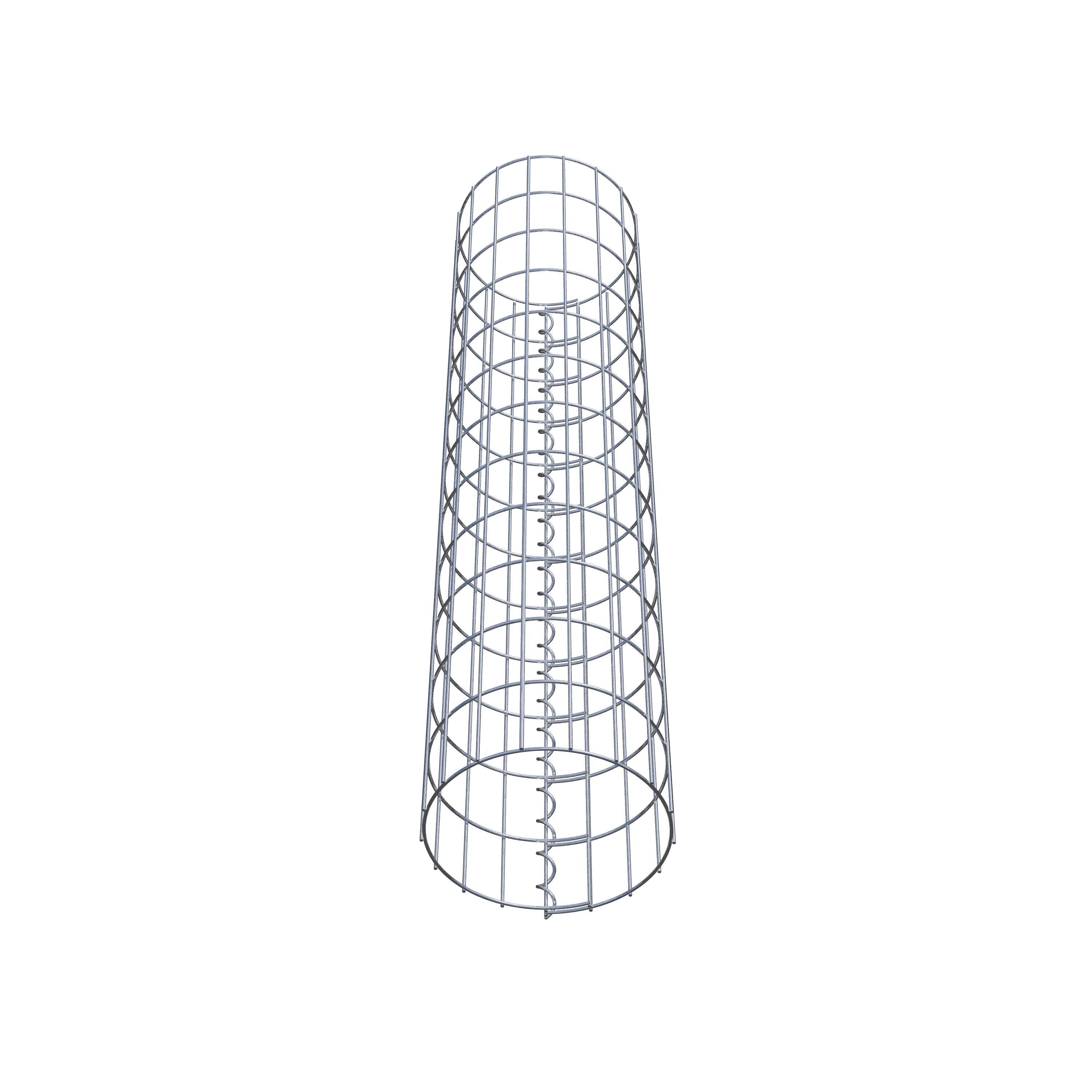 Gabion column diameter 27 cm, MW 5 x 10 cm round