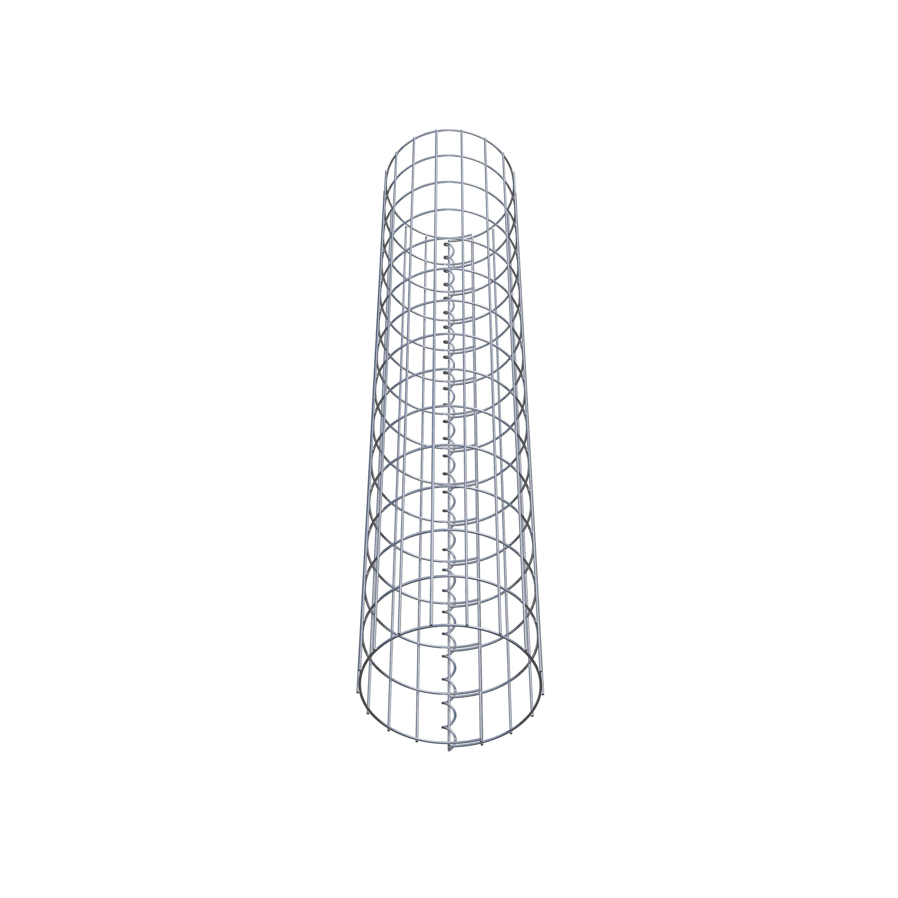 Gabion column diameter 27 cm, MW 5 x 10 cm round