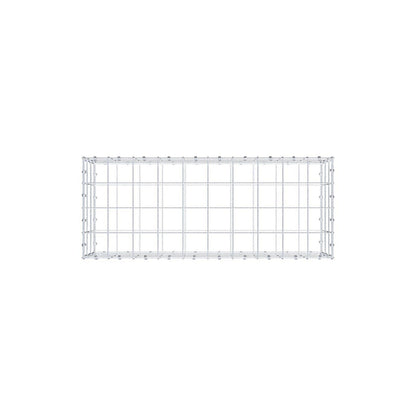 Gavión 100 cm x 30 cm x 40 cm (L x A x P), malla 10 x 10 cm, anillo en espiral