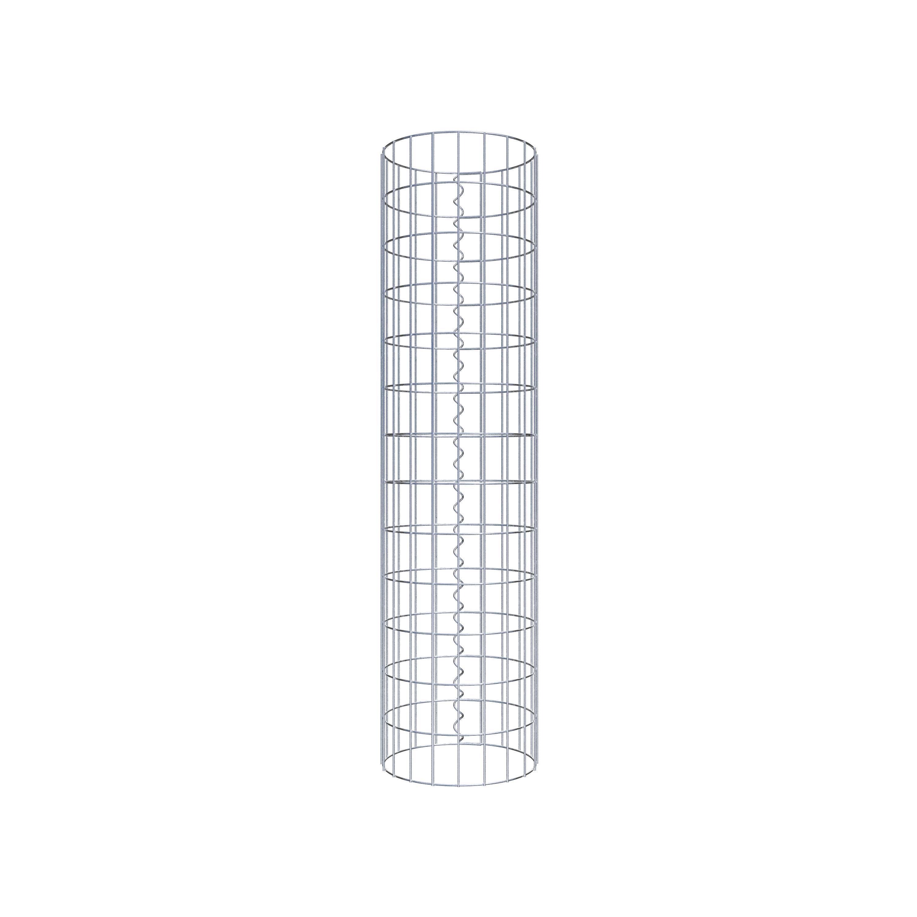 Gabion column diameter 32 cm, MW 5 x 10 cm round