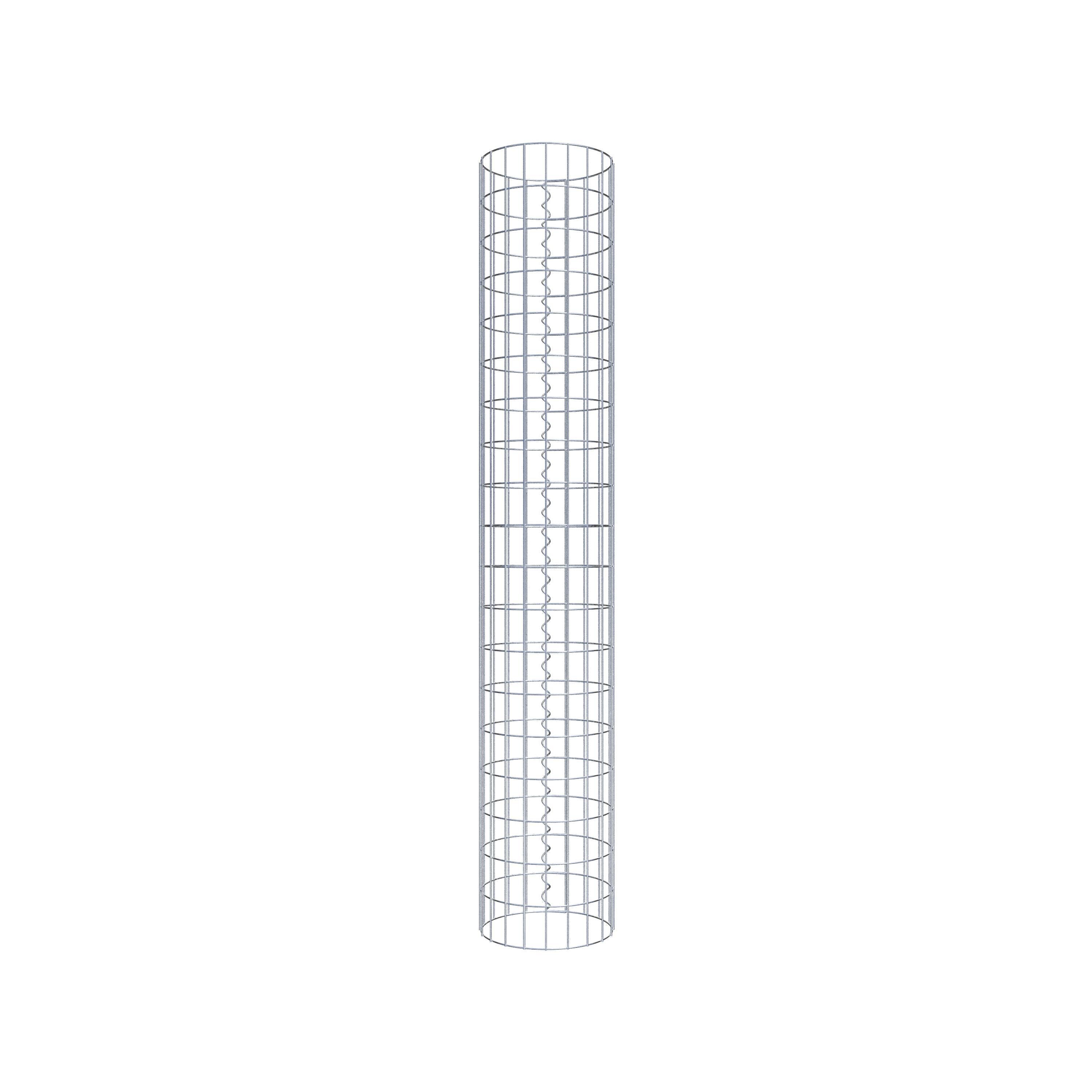 Gabion column diameter 32 cm, MW 5 x 10 cm round