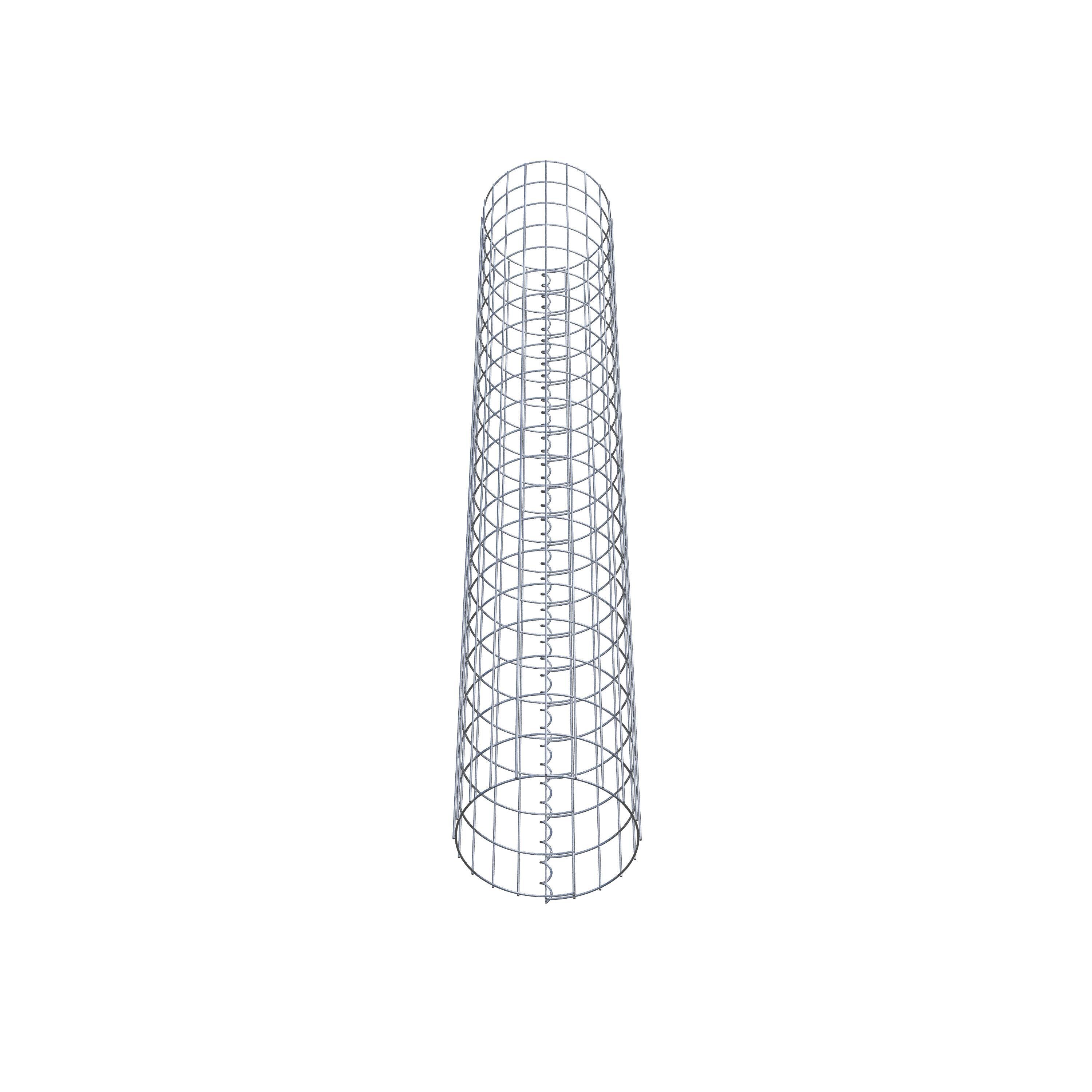 Gabion column diameter 32 cm, MW 5 x 10 cm round