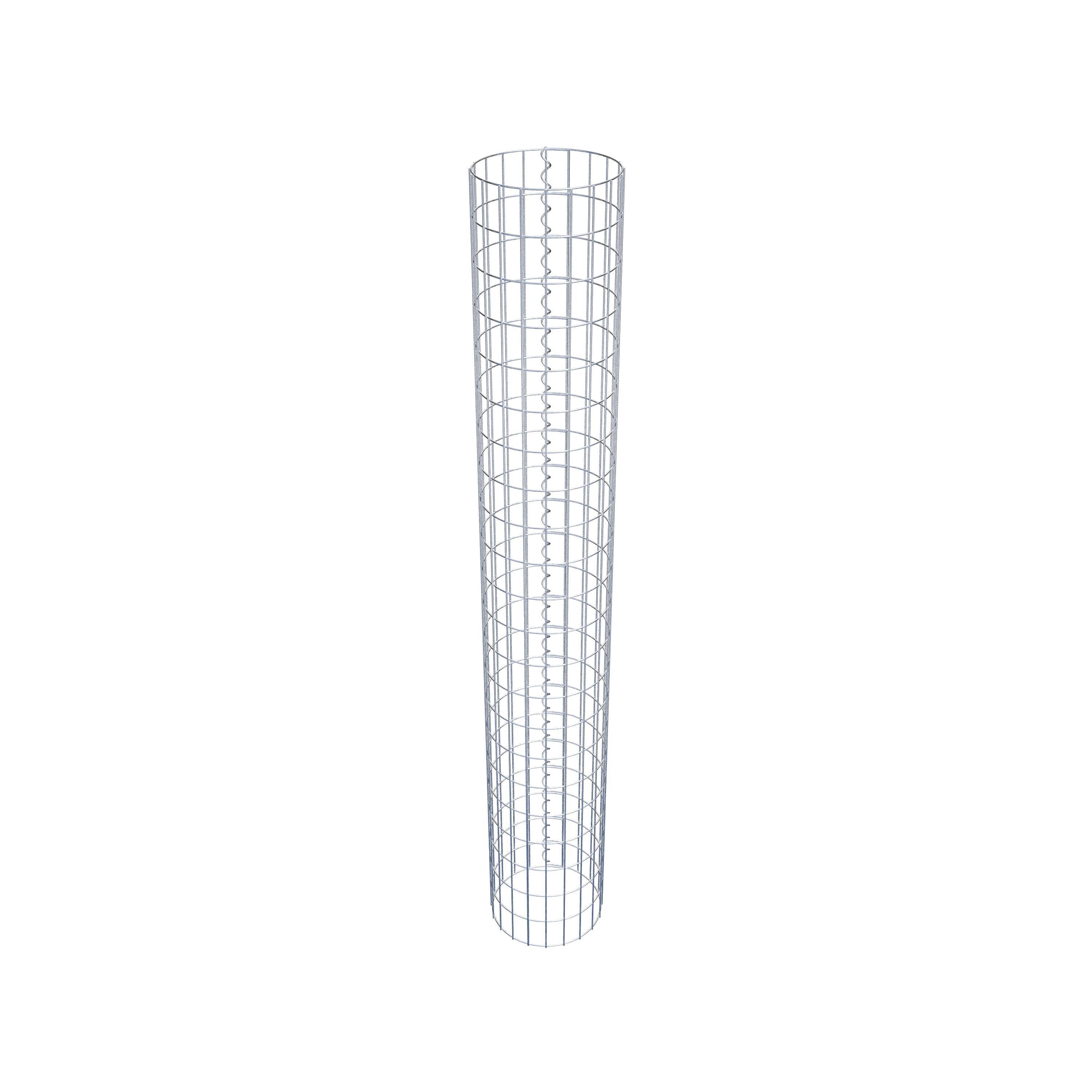 Gabion column diameter 32 cm, MW 5 x 10 cm round