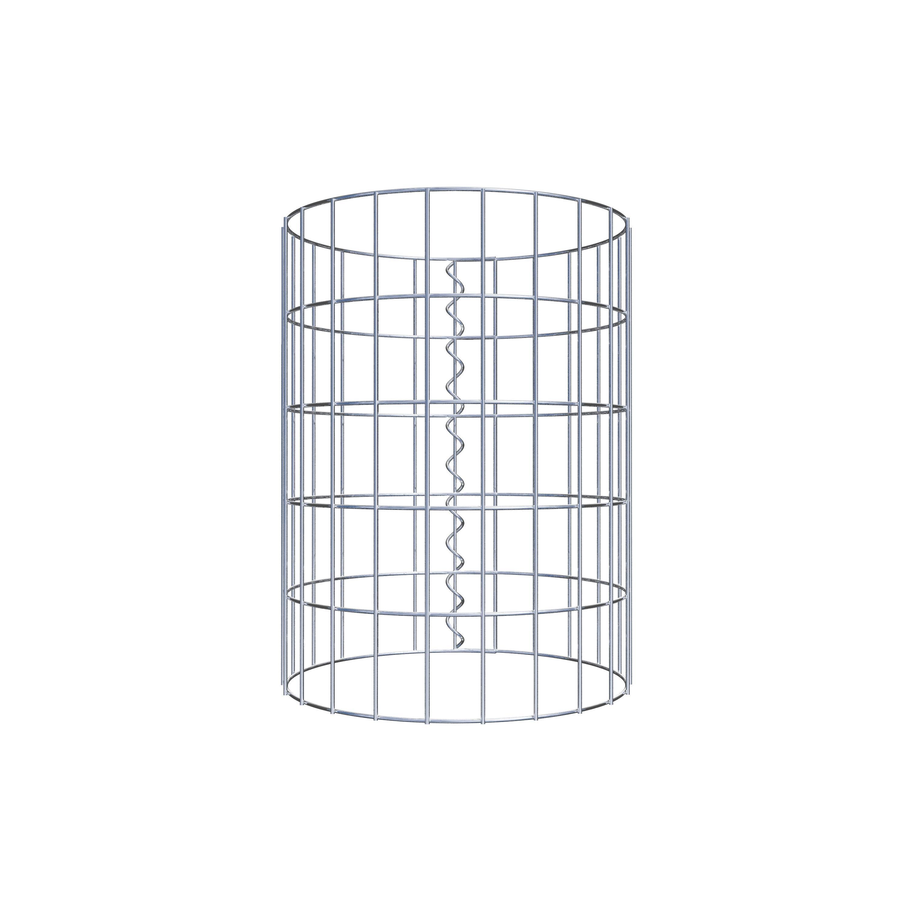 Gabion column diameter 37 cm, MW 5 x 10 cm round