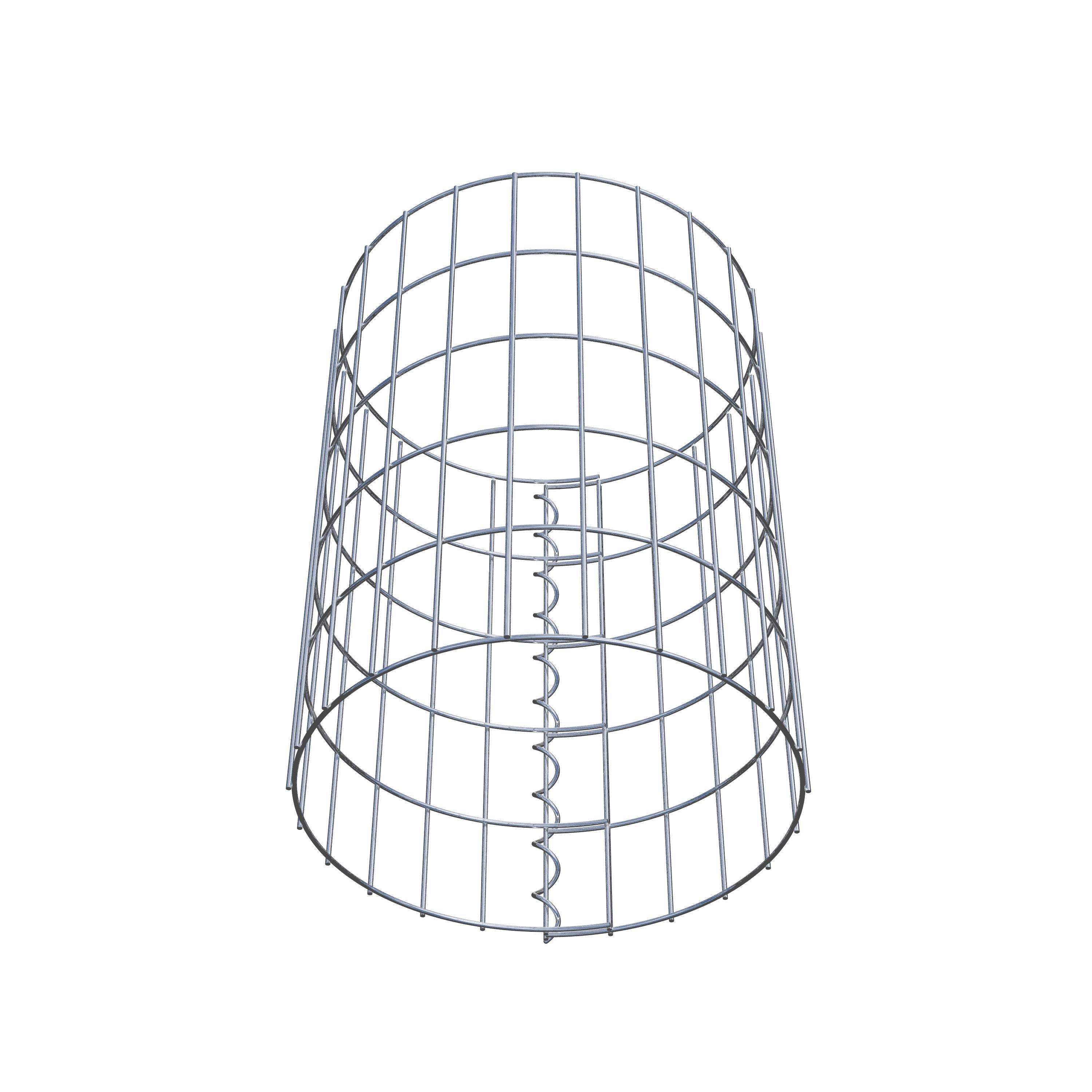 Gabionensäule Durchmesser 37 cm, MW 5 x 10 cm rund