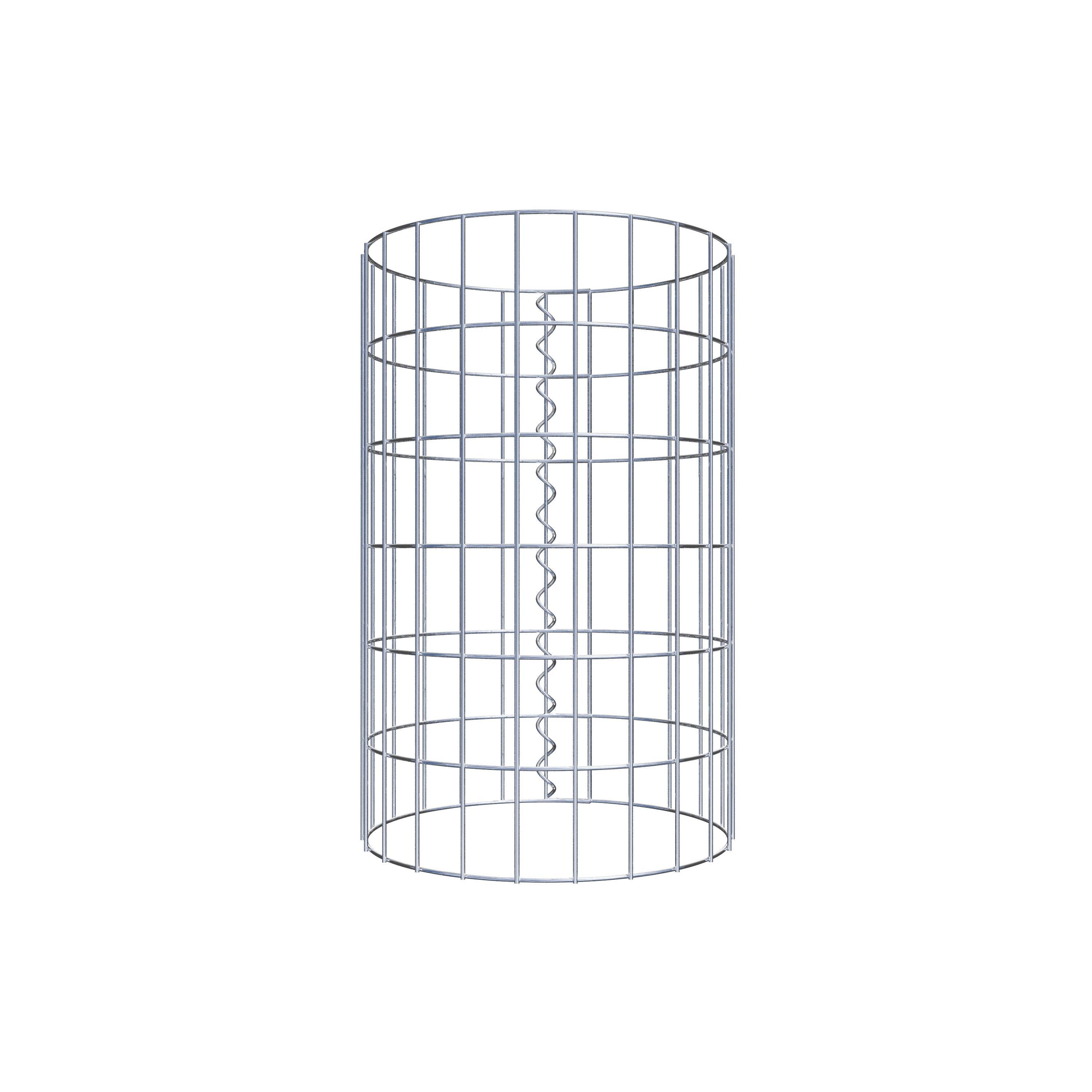 Gabion column diameter 37 cm, MW 5 x 10 cm round