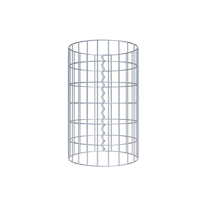 Colonne de gabion diamètre 37 cm, MW 5 x 10 cm rond