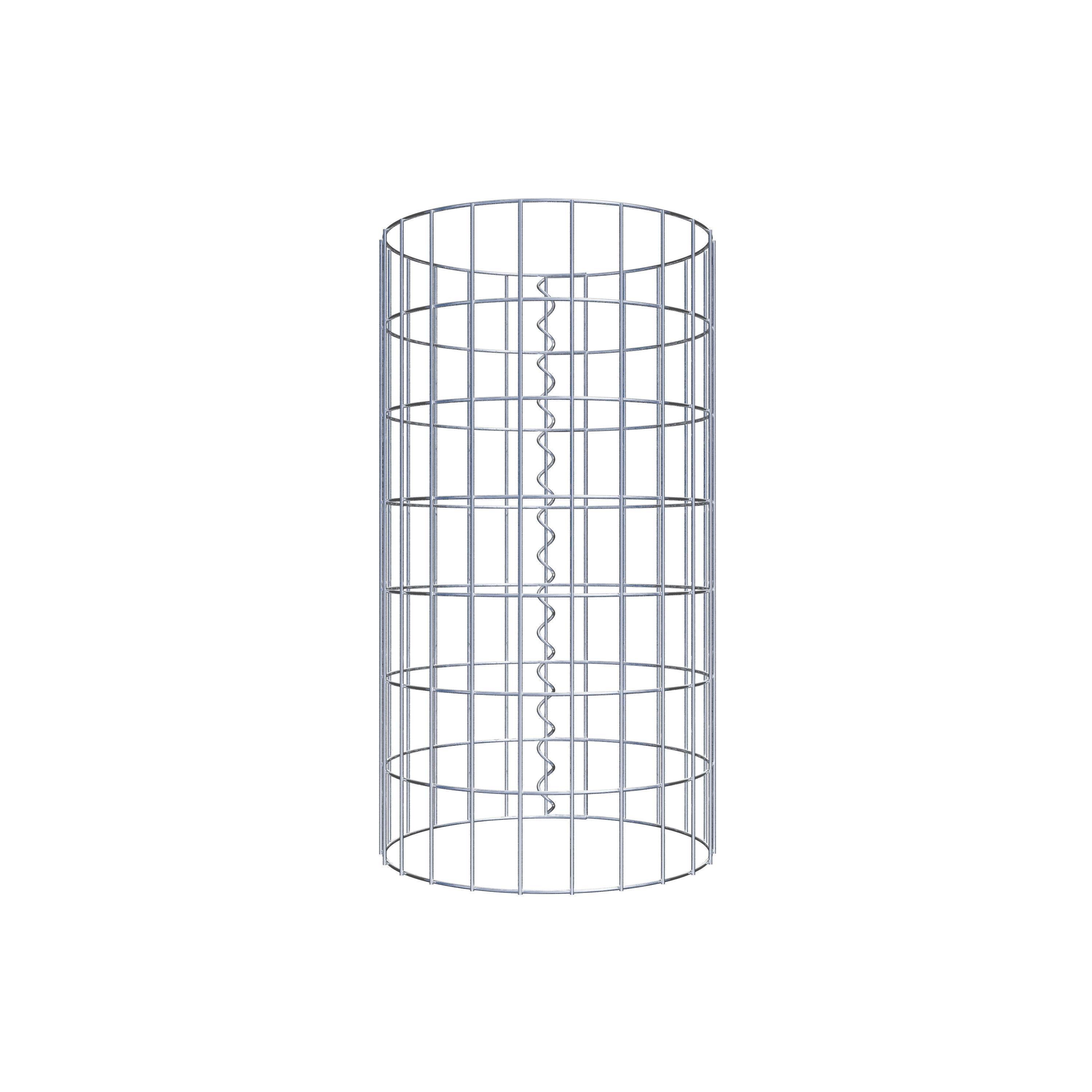 Gabion column diameter 37 cm, MW 5 x 10 cm round