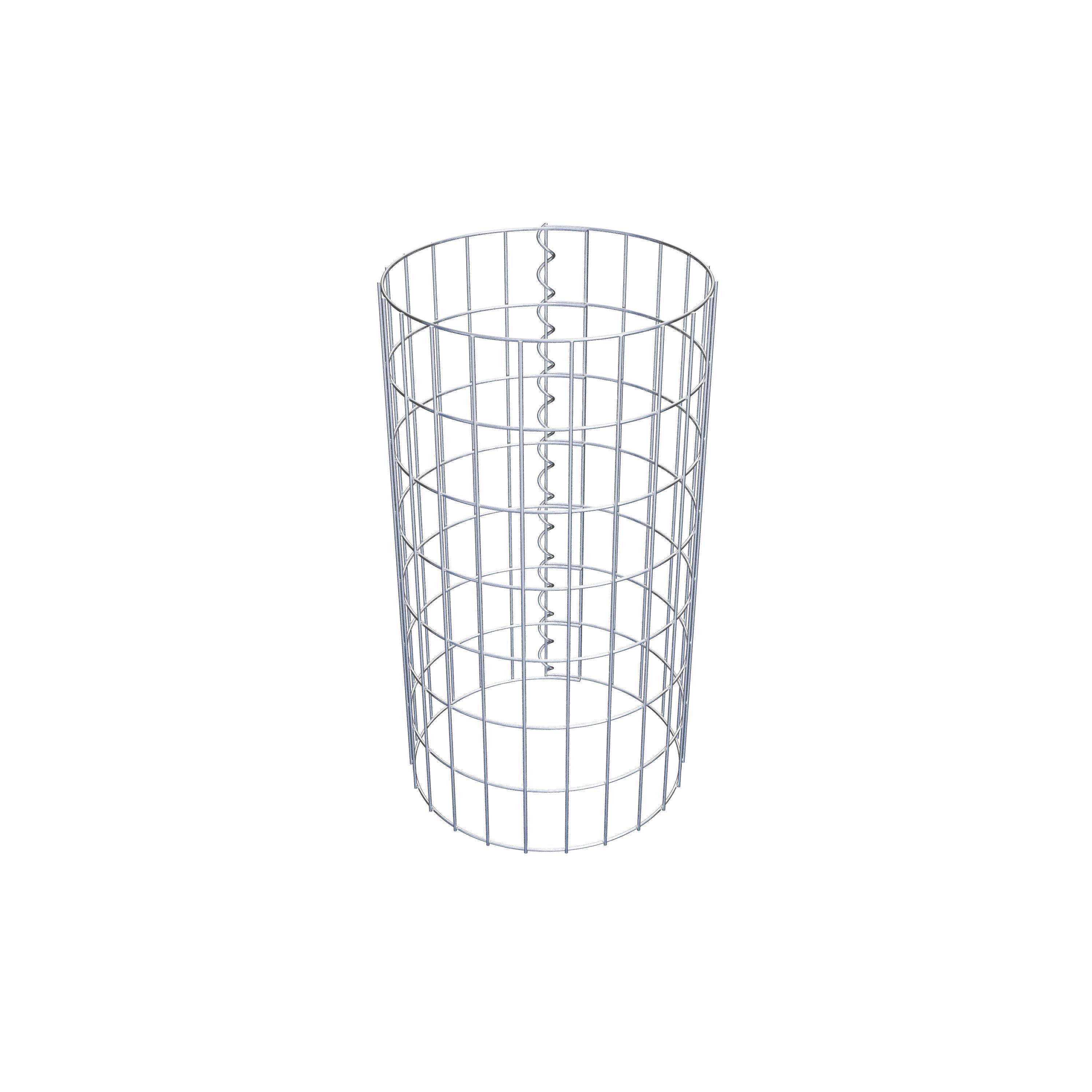 Gabion column diameter 37 cm, MW 5 x 10 cm round