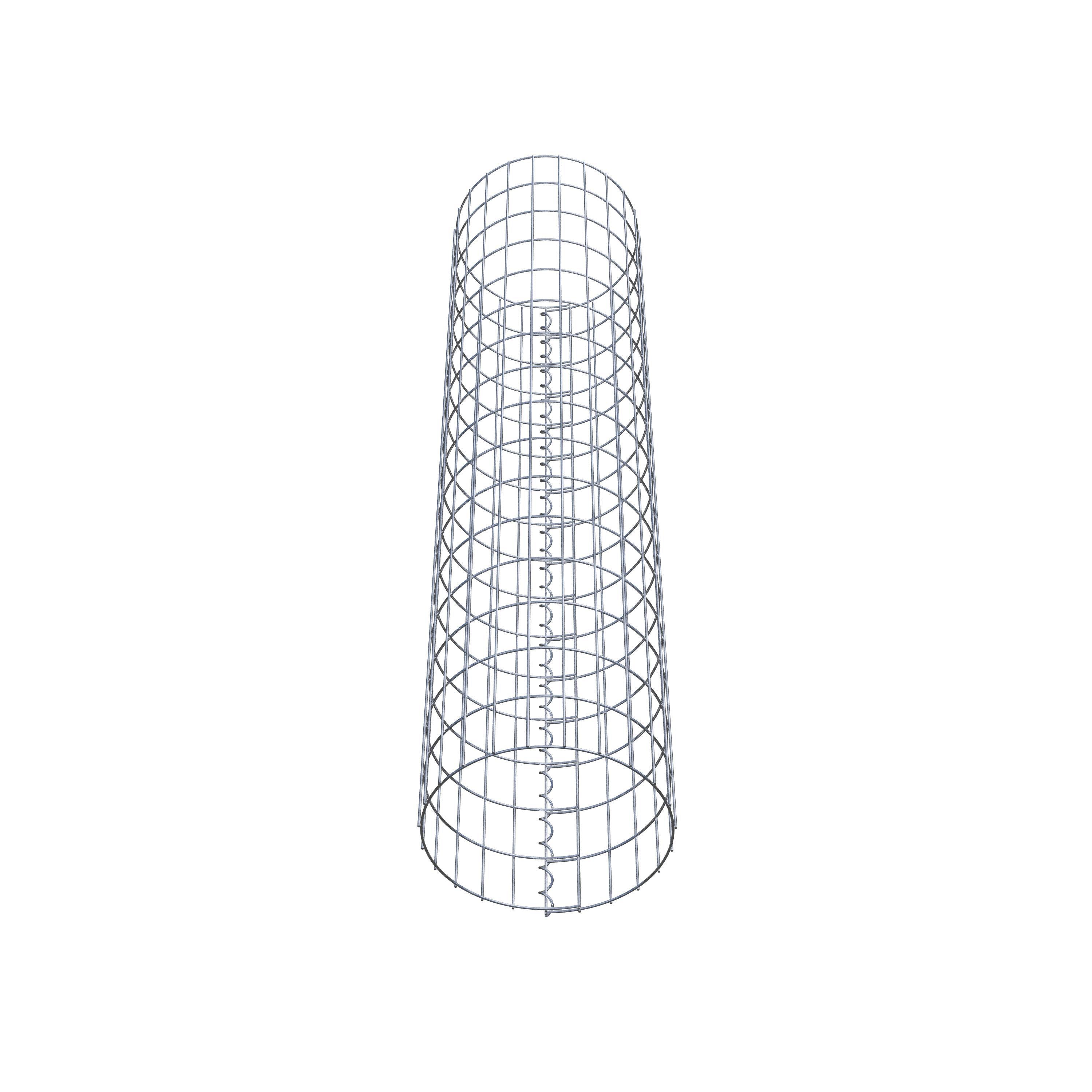 Gabion column diameter 37 cm, MW 5 x 10 cm round