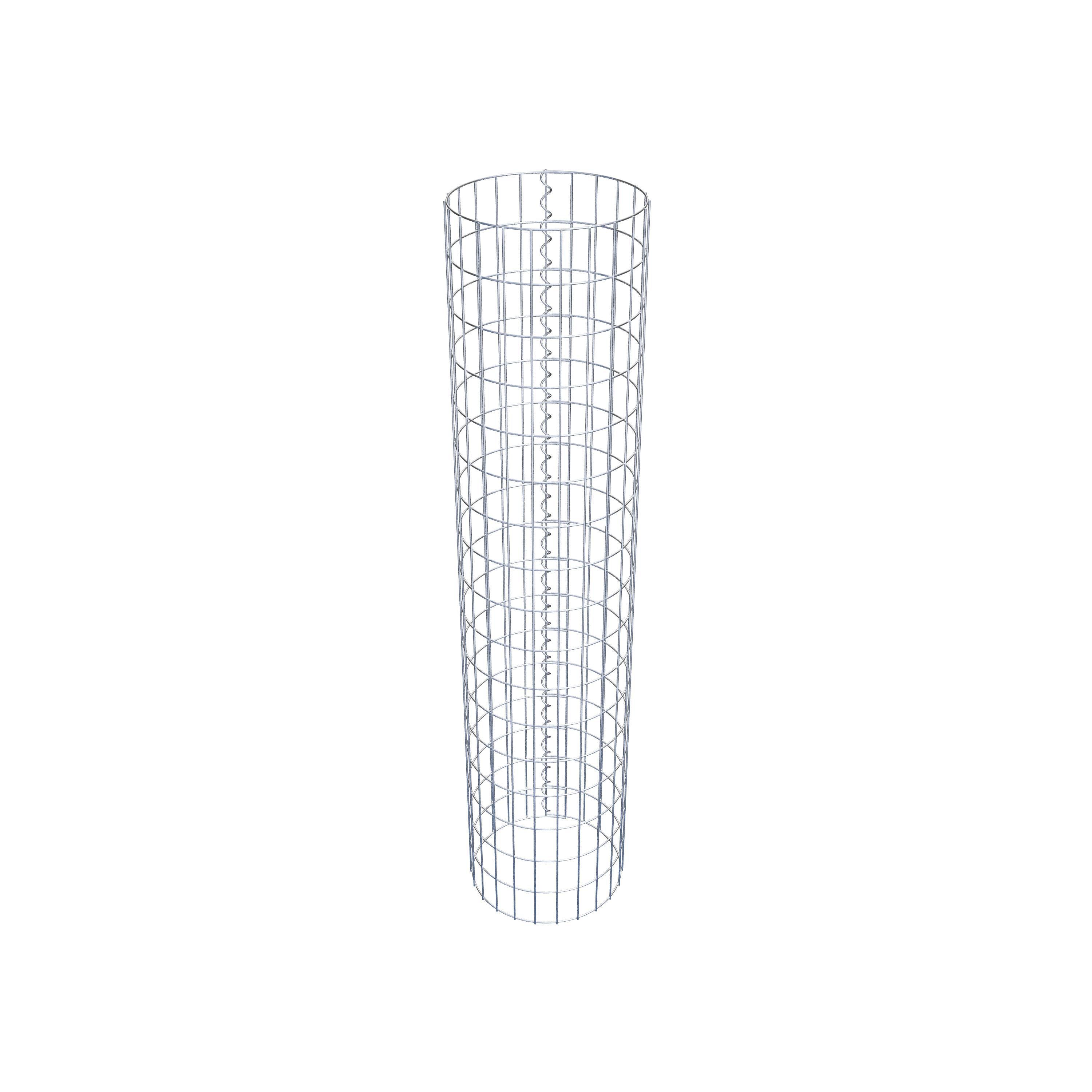 Gabion column diameter 37 cm, MW 5 x 10 cm round