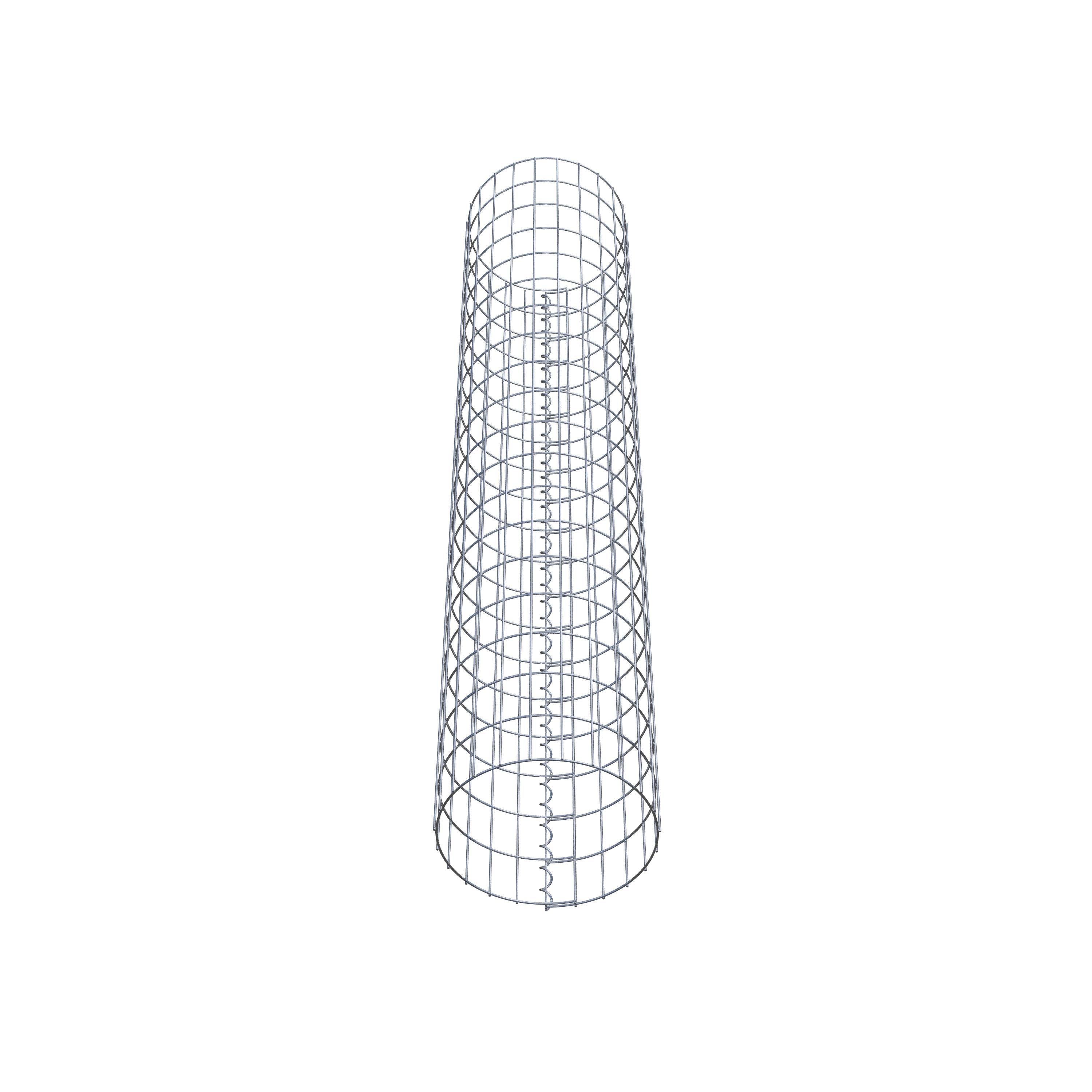 Gabion column diameter 37 cm, MW 5 x 10 cm round