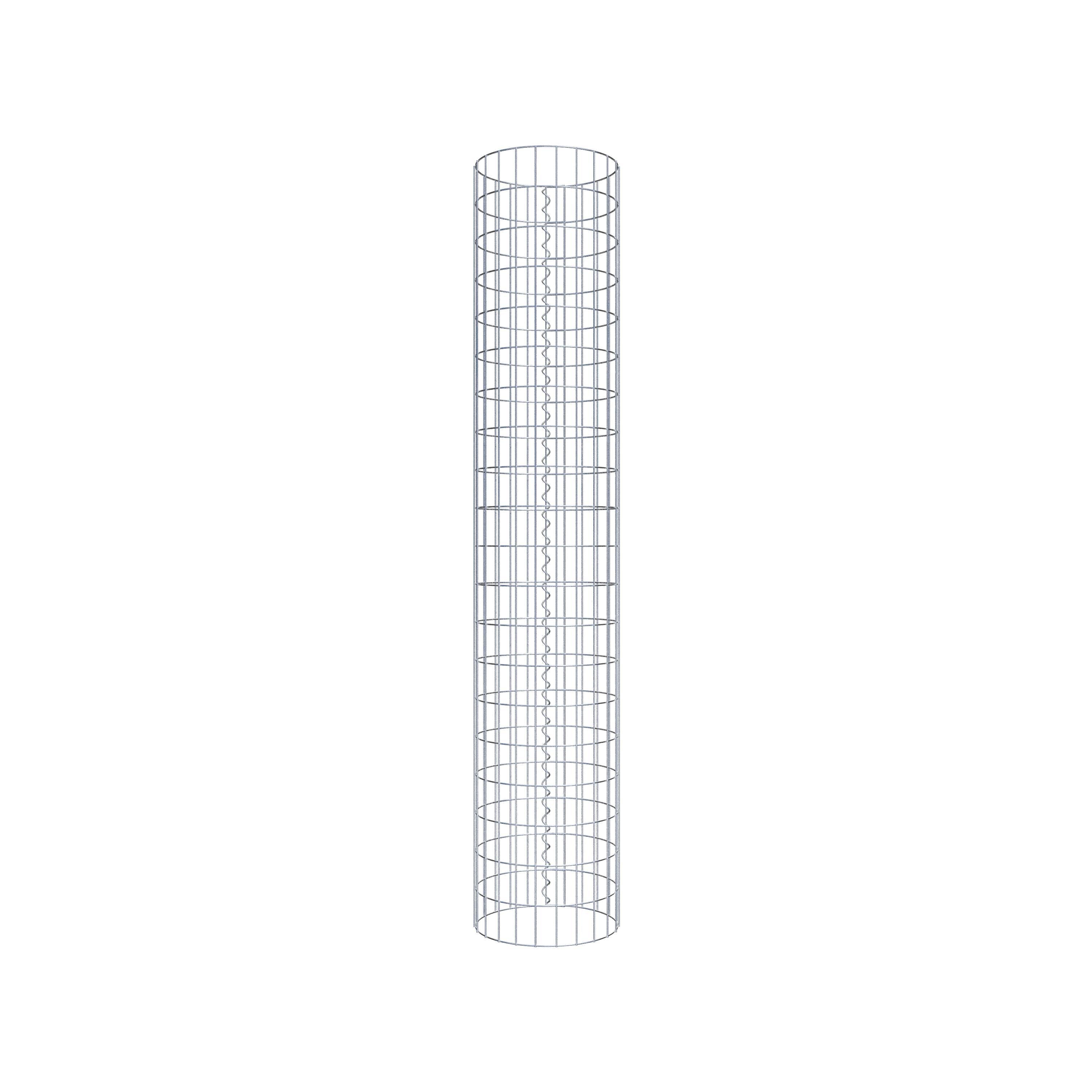 Gabion column diameter 37 cm, MW 5 x 10 cm round