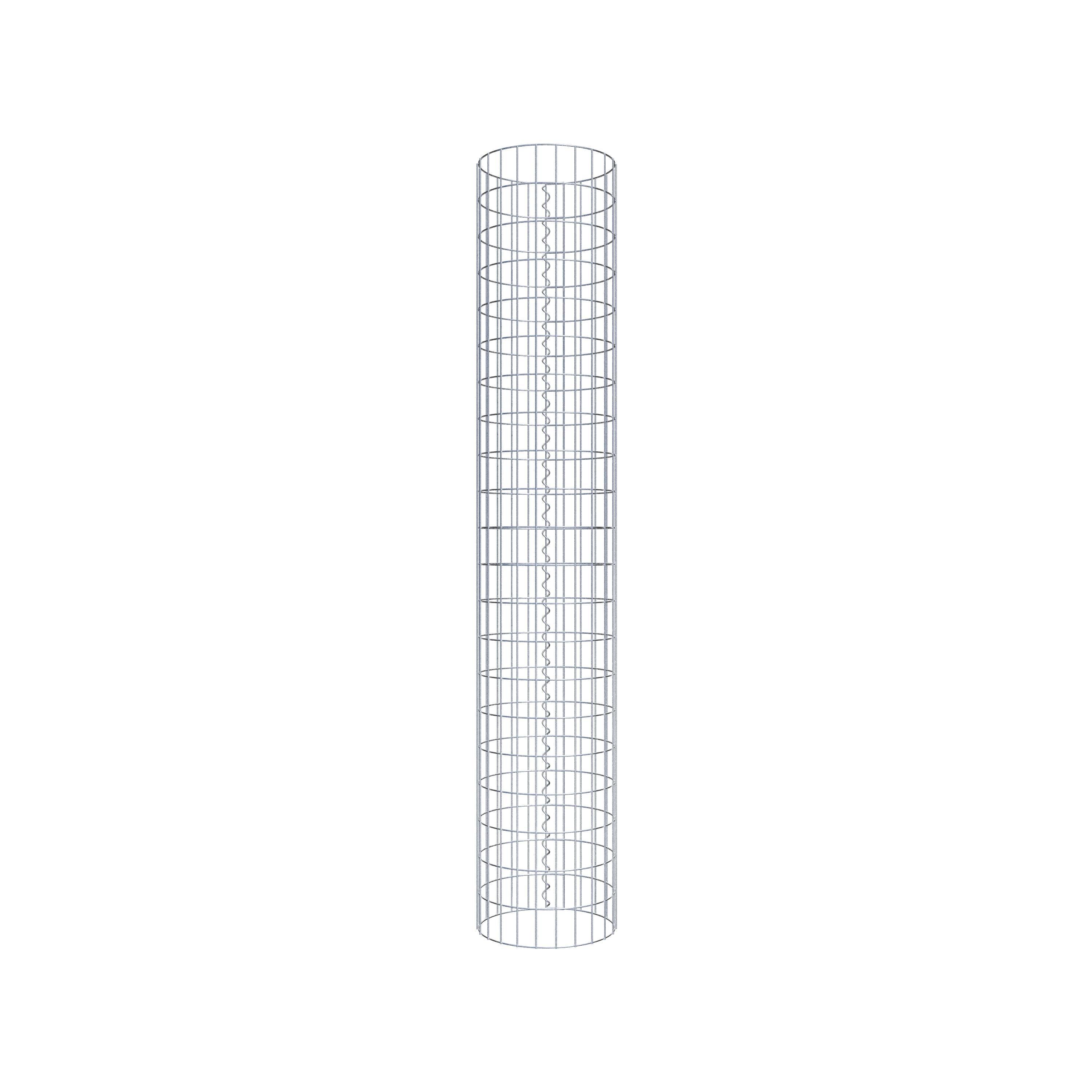 Gabion column diameter 37 cm, MW 5 x 10 cm round