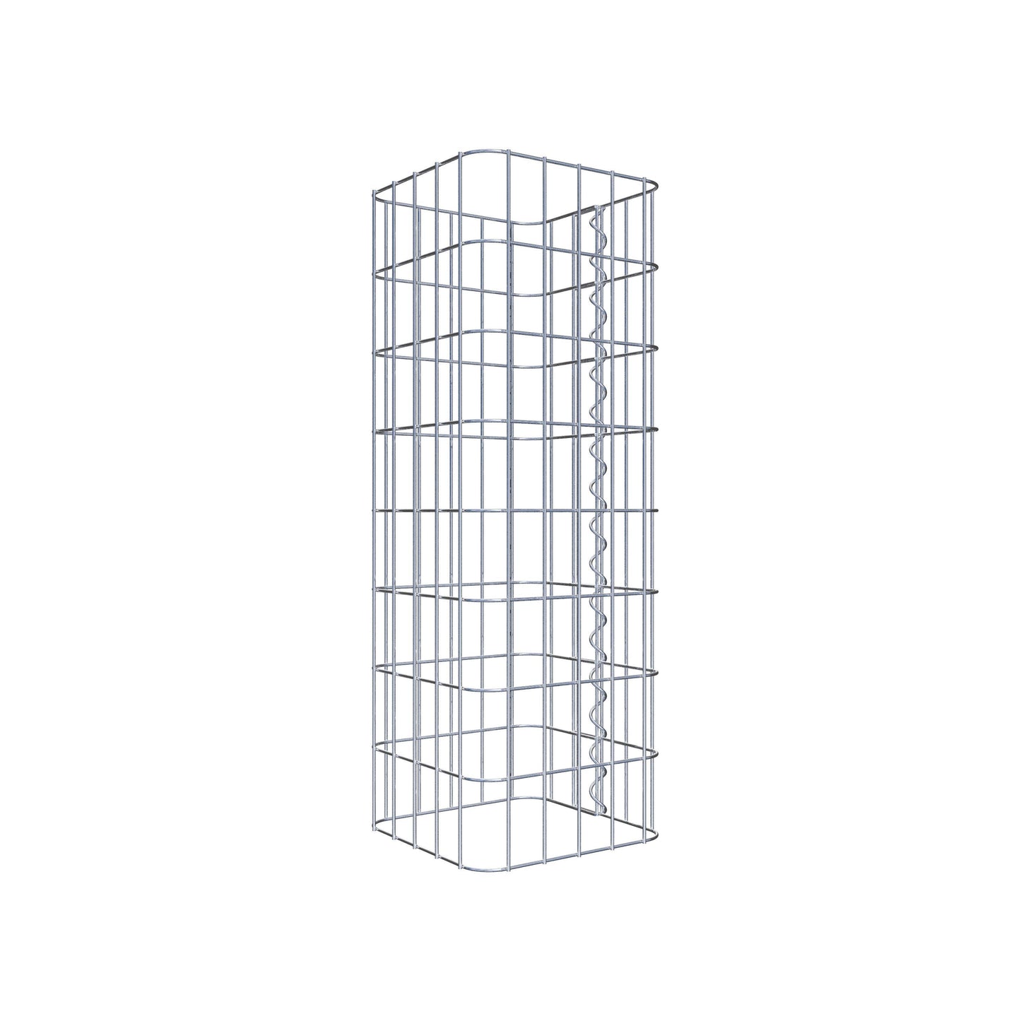 Colonne de gabion 27 x 27 cm, MW 5 x 10 cm carré