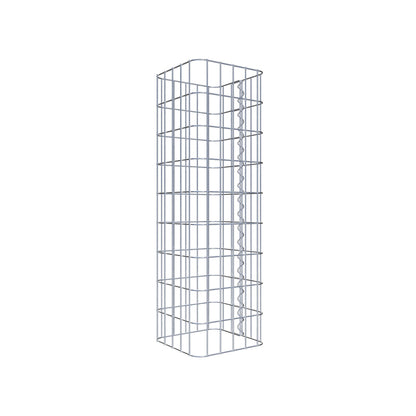 Colonne de gabion 27 x 27 cm, MW 5 x 10 cm carré