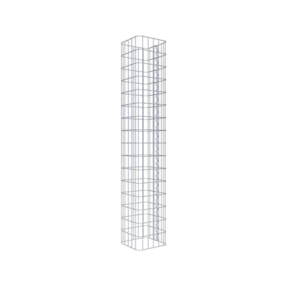 Colonne de gabion 27 x 27 cm, MW 5 x 10 cm carré