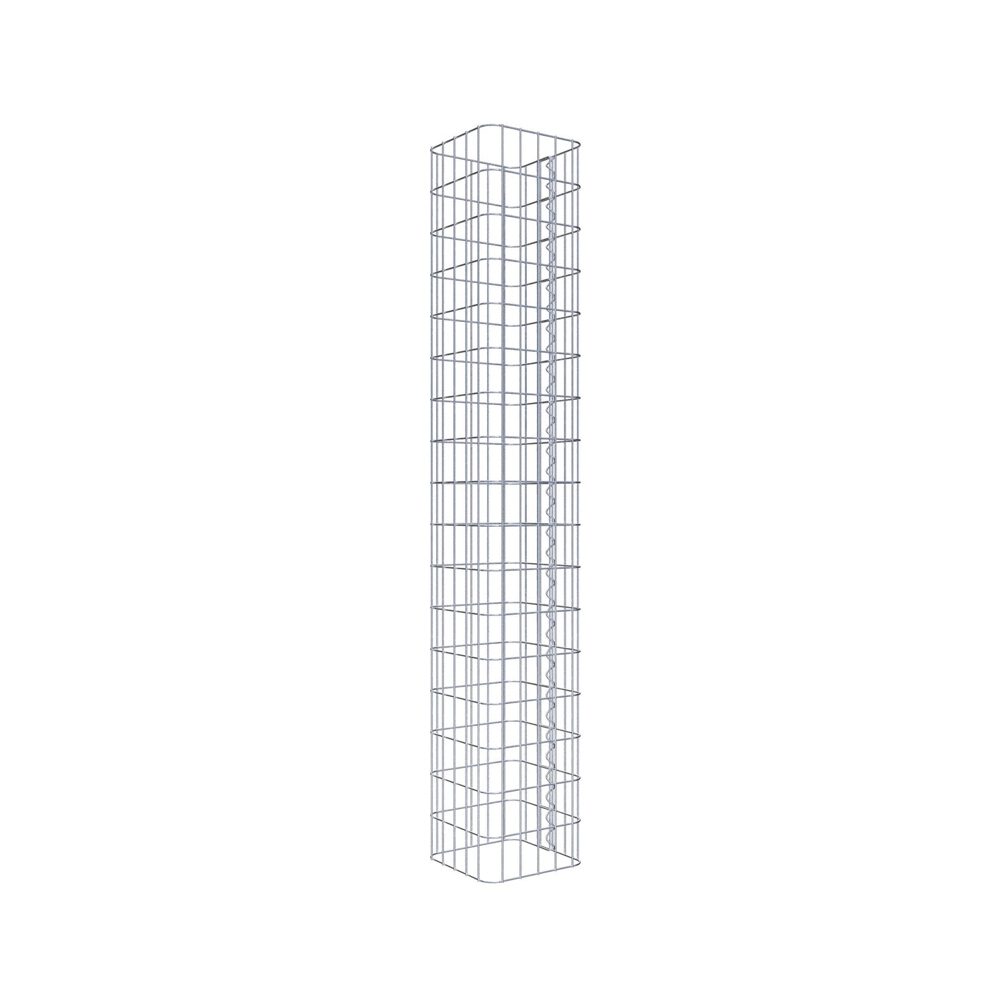 Colonne de gabion 27 x 27 cm, MW 5 x 10 cm carré
