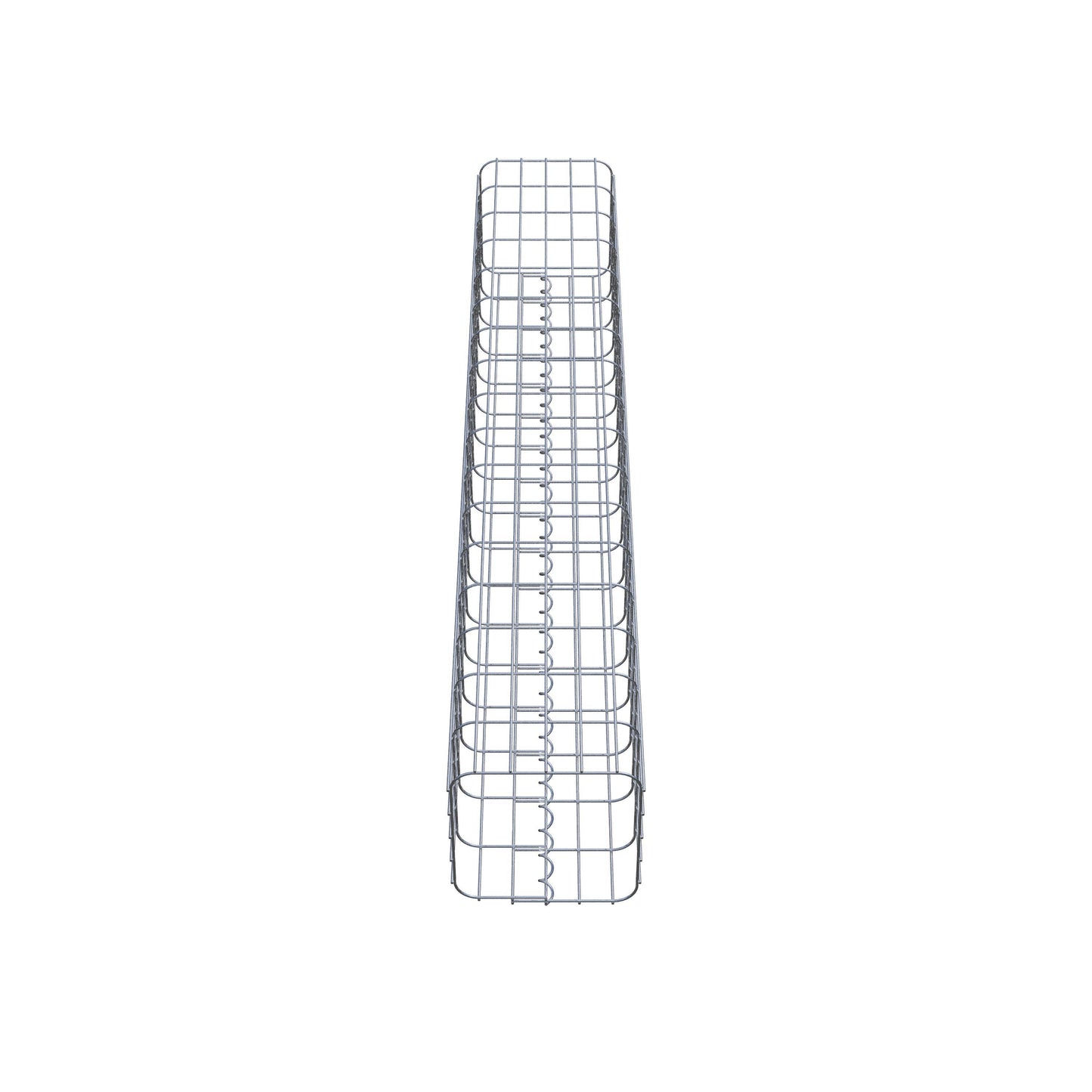 Colonne de gabion 27 x 27 cm, MW 5 x 10 cm carré