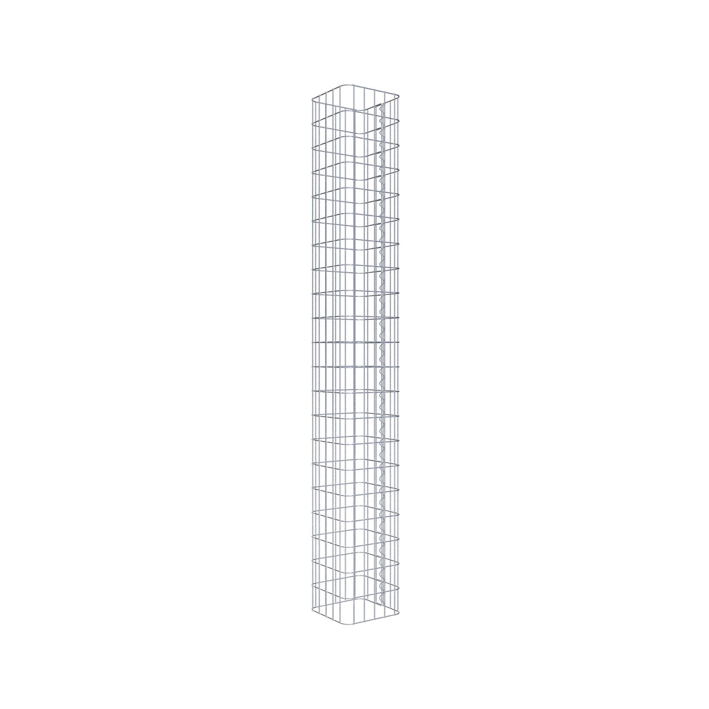 Colonne de gabion 27 x 27 cm, MW 5 x 10 cm carré